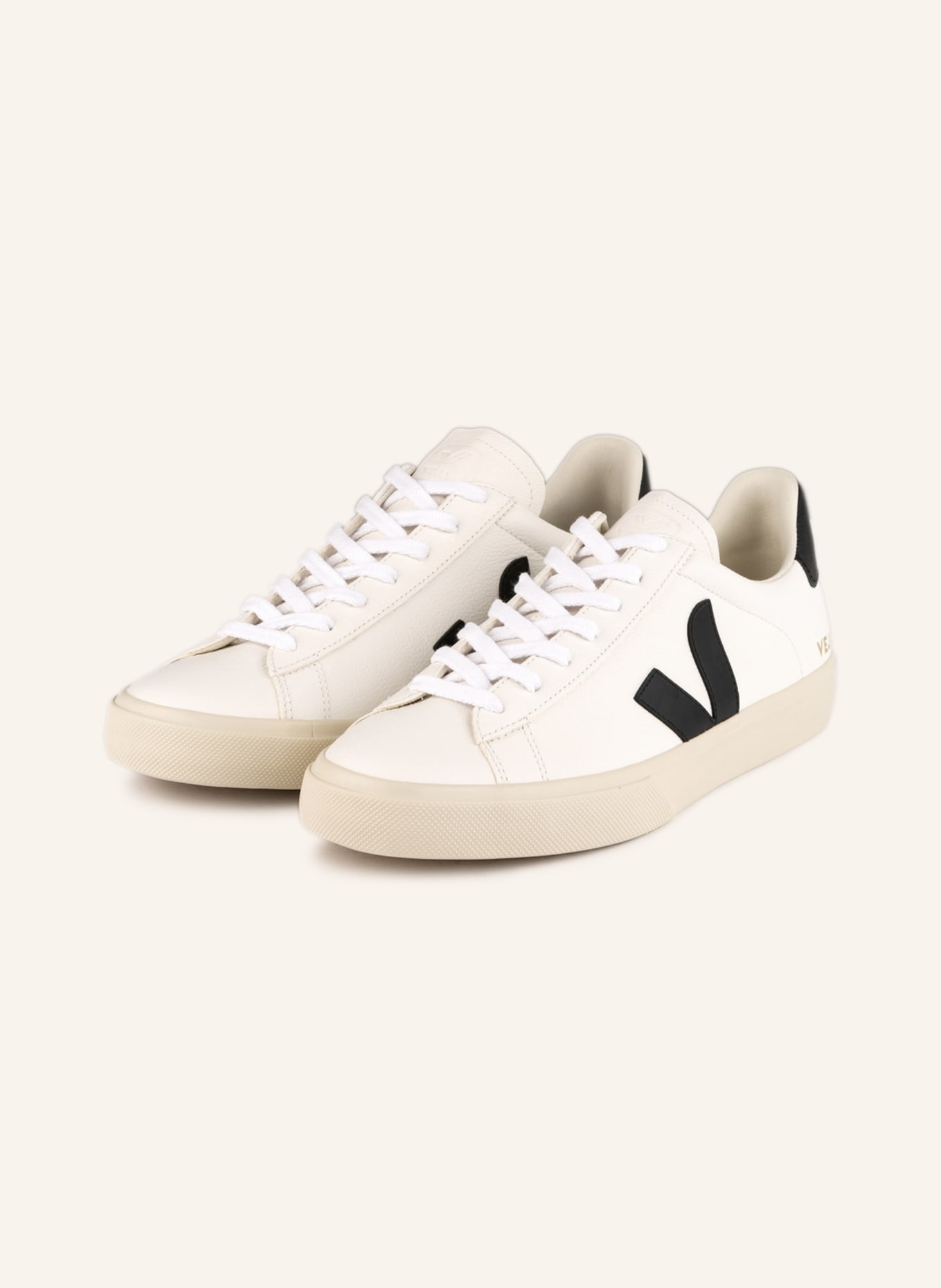 VEJA Sneakers CAMPO, Color: WHITE/ BLACK (Image 1)