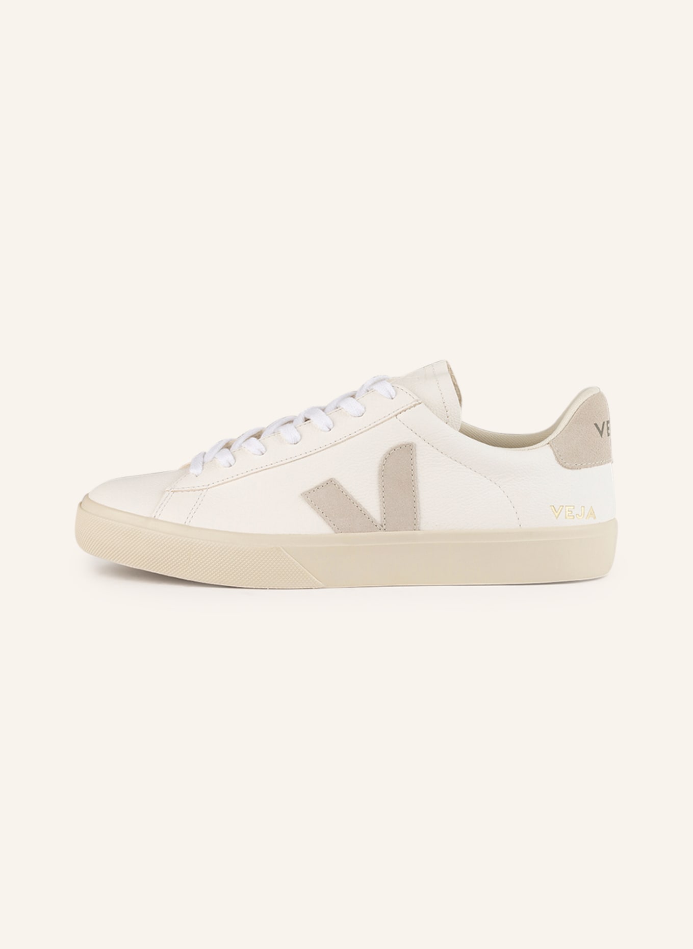 VEJA Sneakers CAMPO, Color: WHITE/ LIGHT GRAY (Image 4)