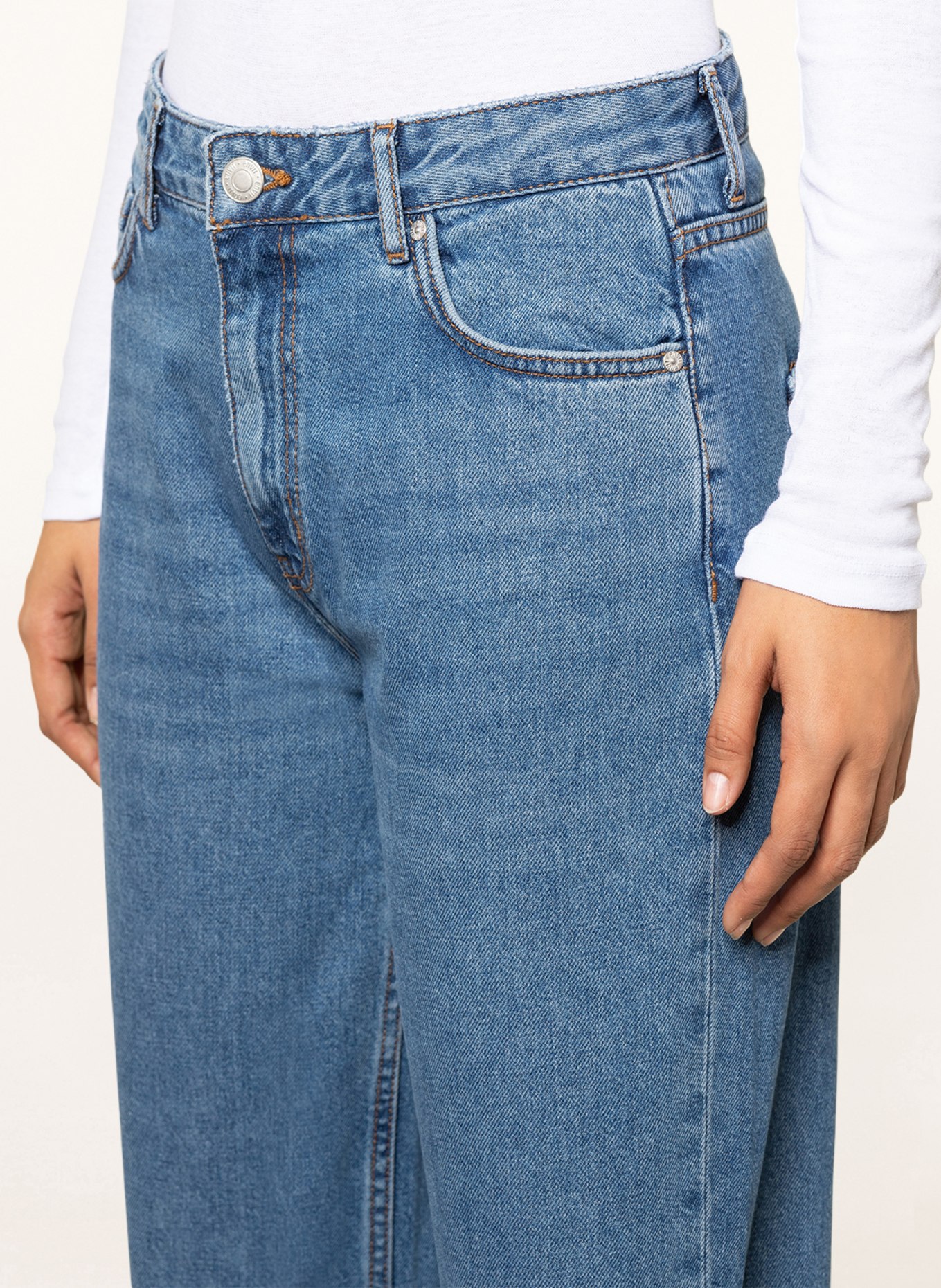ENVII Straight Jeans ENBREE, Farbe: WORN DARK BLUE (Bild 5)