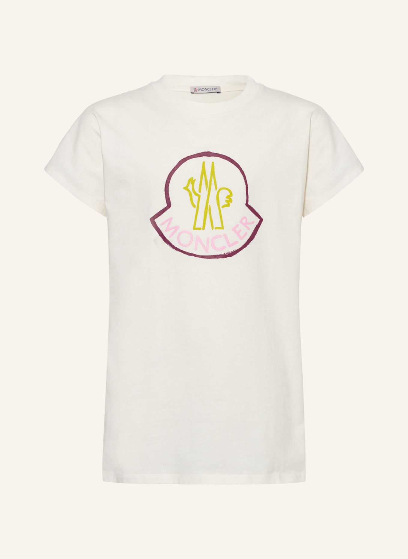 MONCLER enfant T-Shirt , Farbe: ECRU (Bild 1)