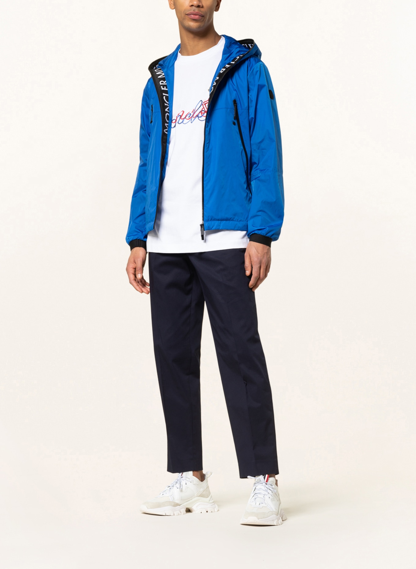 MONCLER Bomber jacket JUNICHI, Color: BLUE (Image 2)