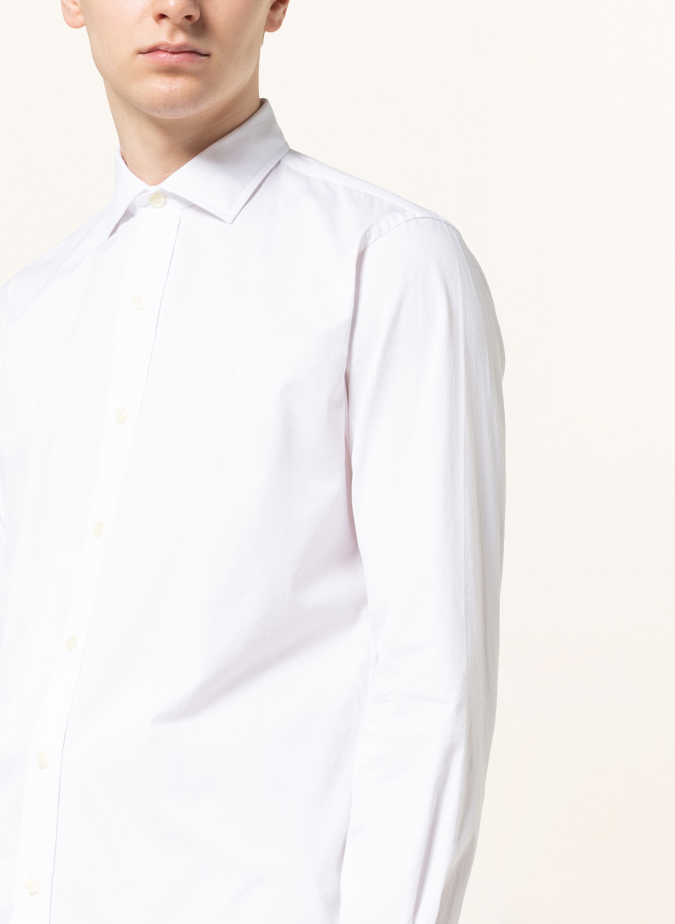 POLO RALPH LAUREN Shirt Custom Fit , Color: WHITE (Image 4)