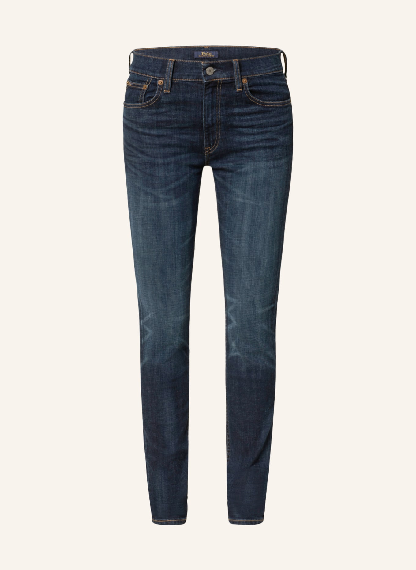 POLO RALPH LAUREN Skinny Jeans THE TOMPKINS , Farbe: 001 SERRET WASH (Bild 1)
