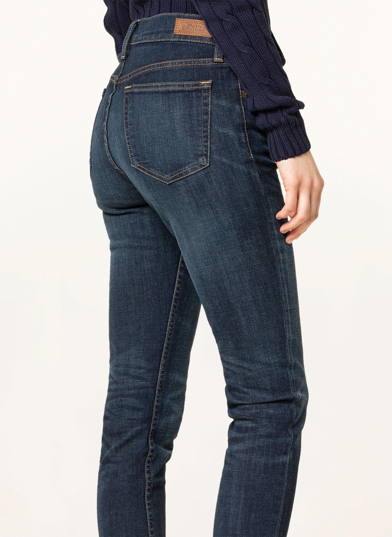 POLO RALPH LAUREN Skinny Jeans THE TOMPKINS , Farbe: 001 SERRET WASH (Bild 5)