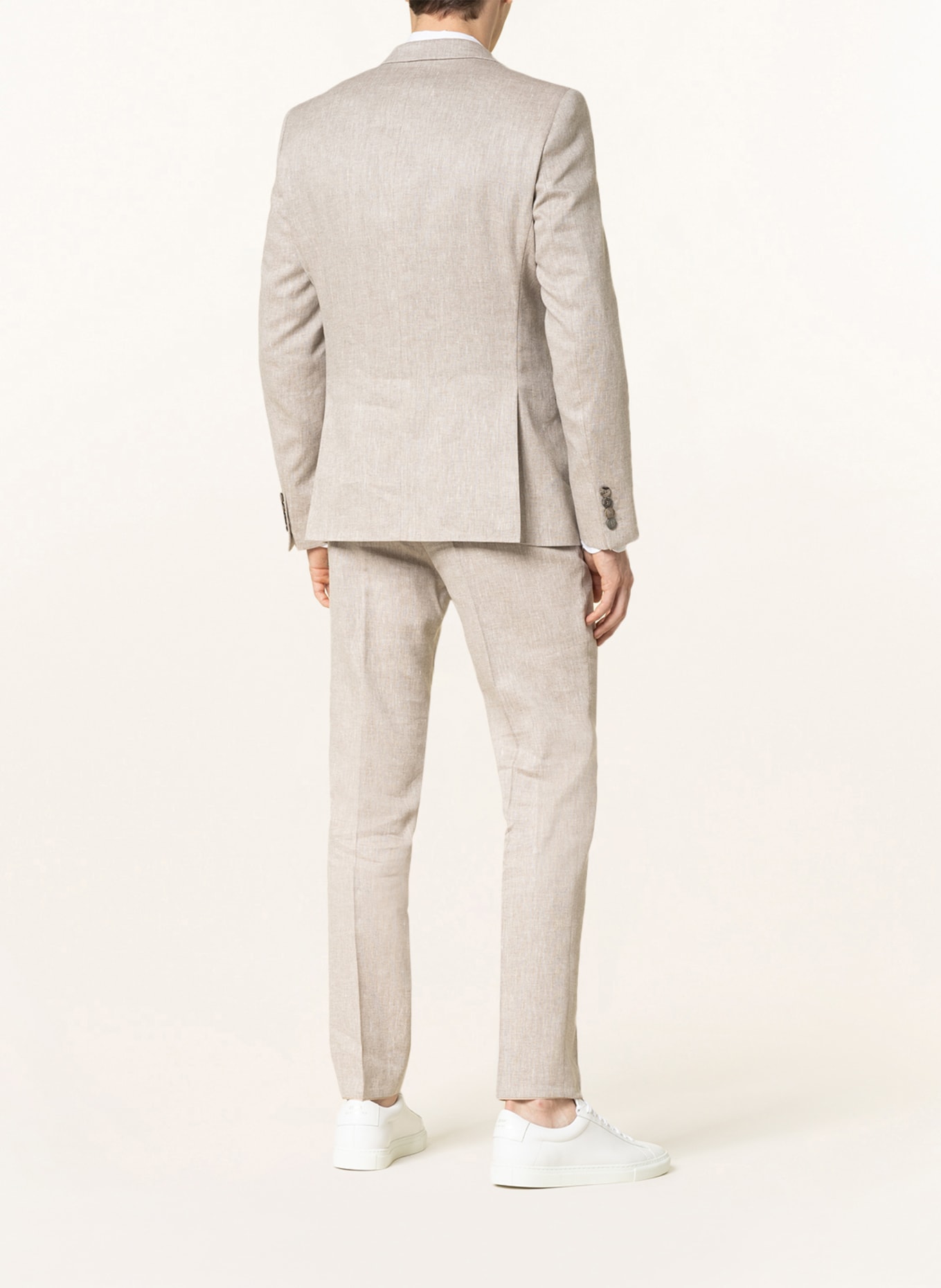 DIGEL Suit jacket ROD slim fit , Color: 74 BEIGE (Image 3)