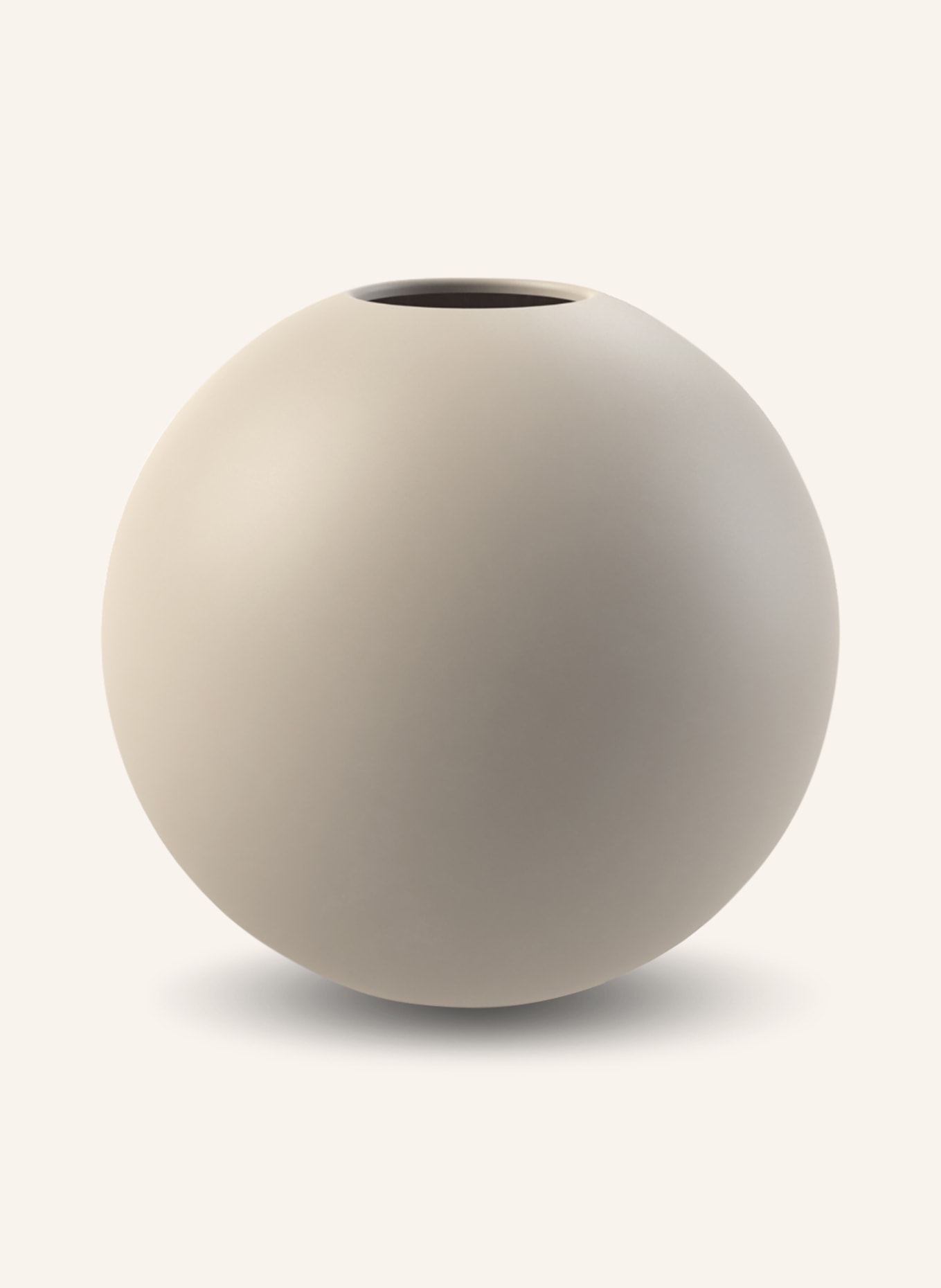COOEE Design Váza BALL, Barva: SVĚTLE HNĚDÁ (Obrázek 1)