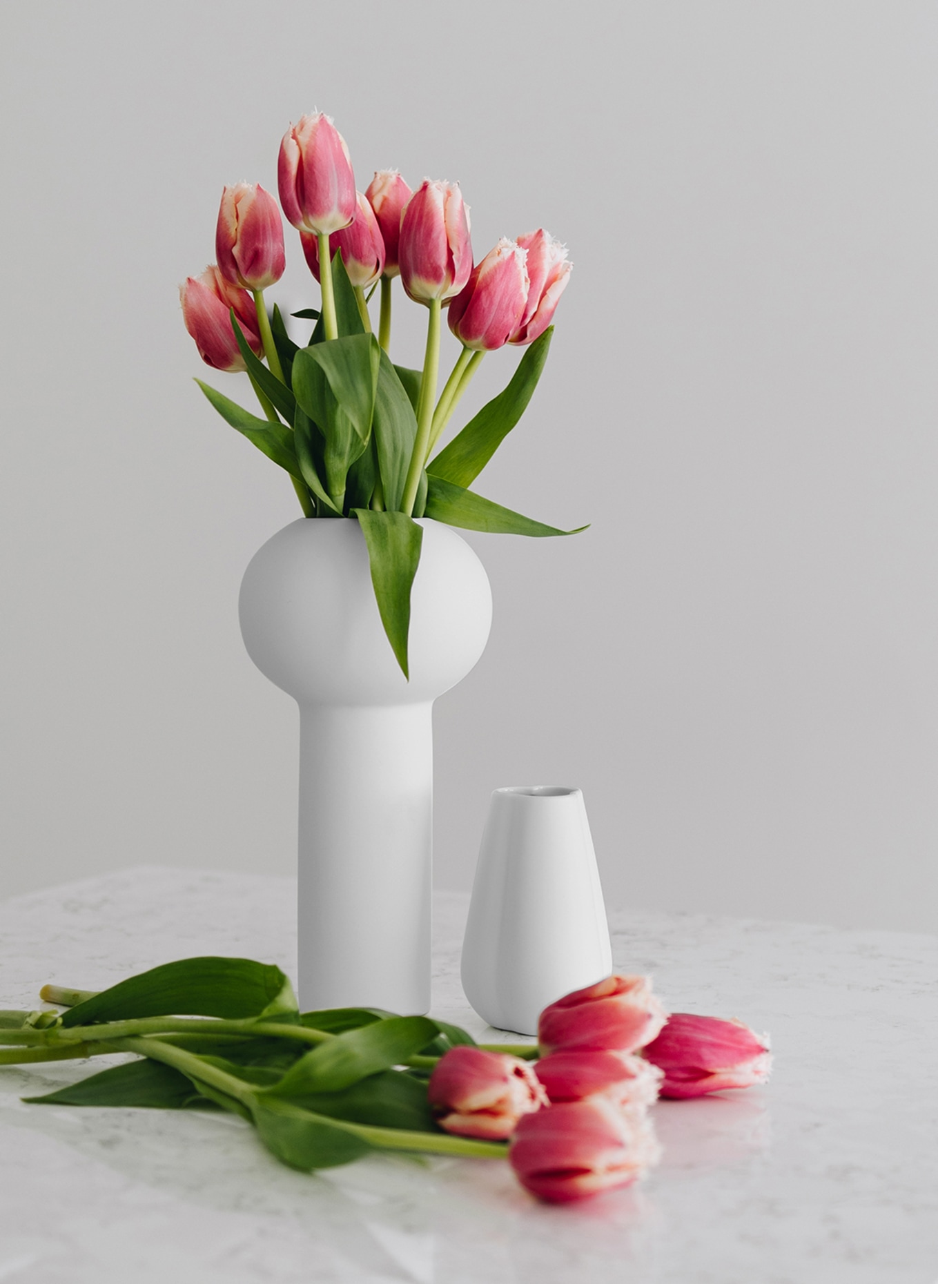 COOEE Design Vase PILLAR, Farbe: WEISS (Bild 2)