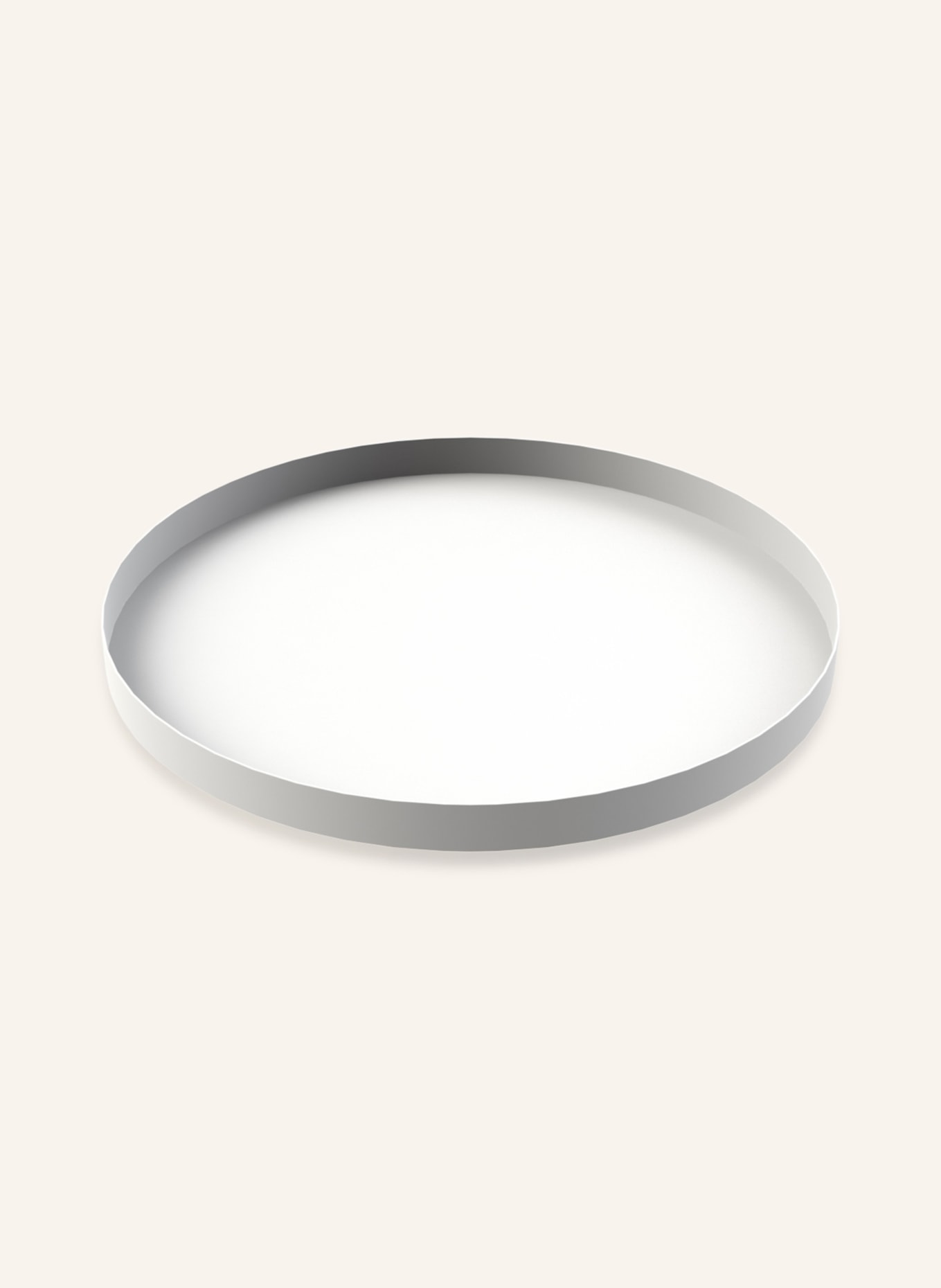 COOEE Design Tablett CIRCLE, Farbe: WEISS (Bild 1)