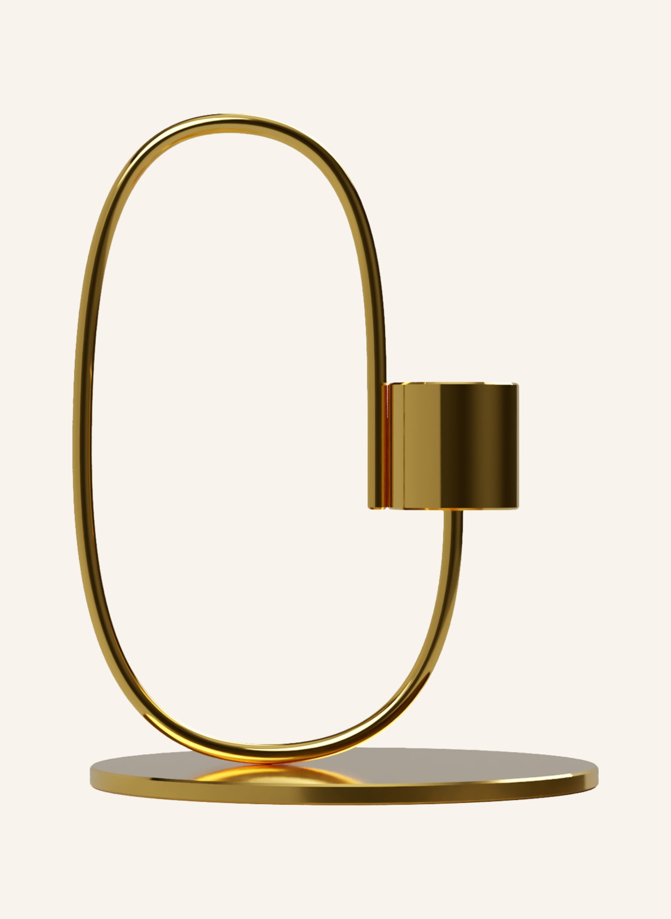COOEE Design Kerzenhalter SWOOP, Farbe: GOLD (Bild 1)