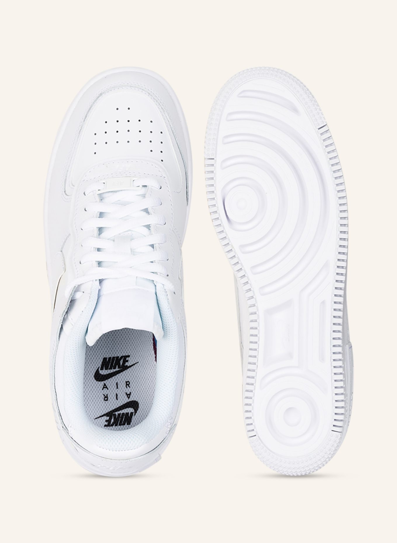 Nike Sneaker AIR FORCE 1 SHADOW: WEISS