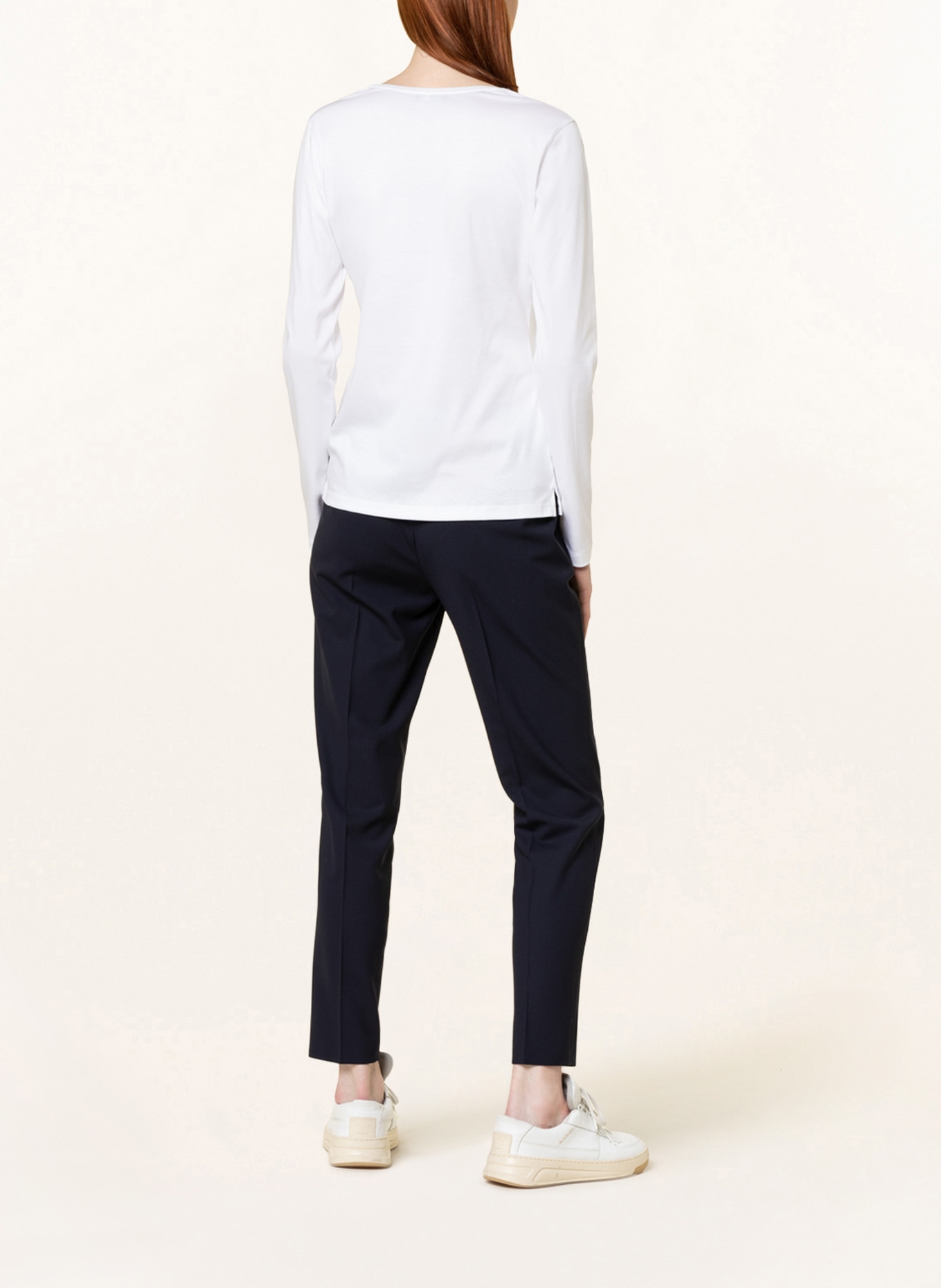 van Laack Longsleeve MAIKE: WEISS