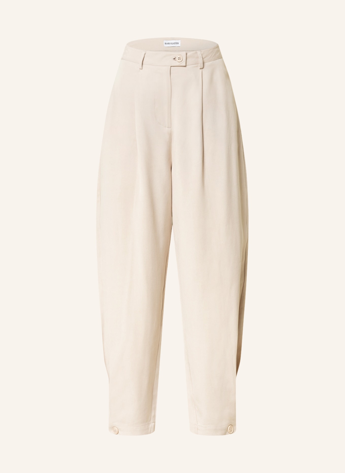 KARO KAUER 7/8 trousers, Color: CREAM (Image 1)