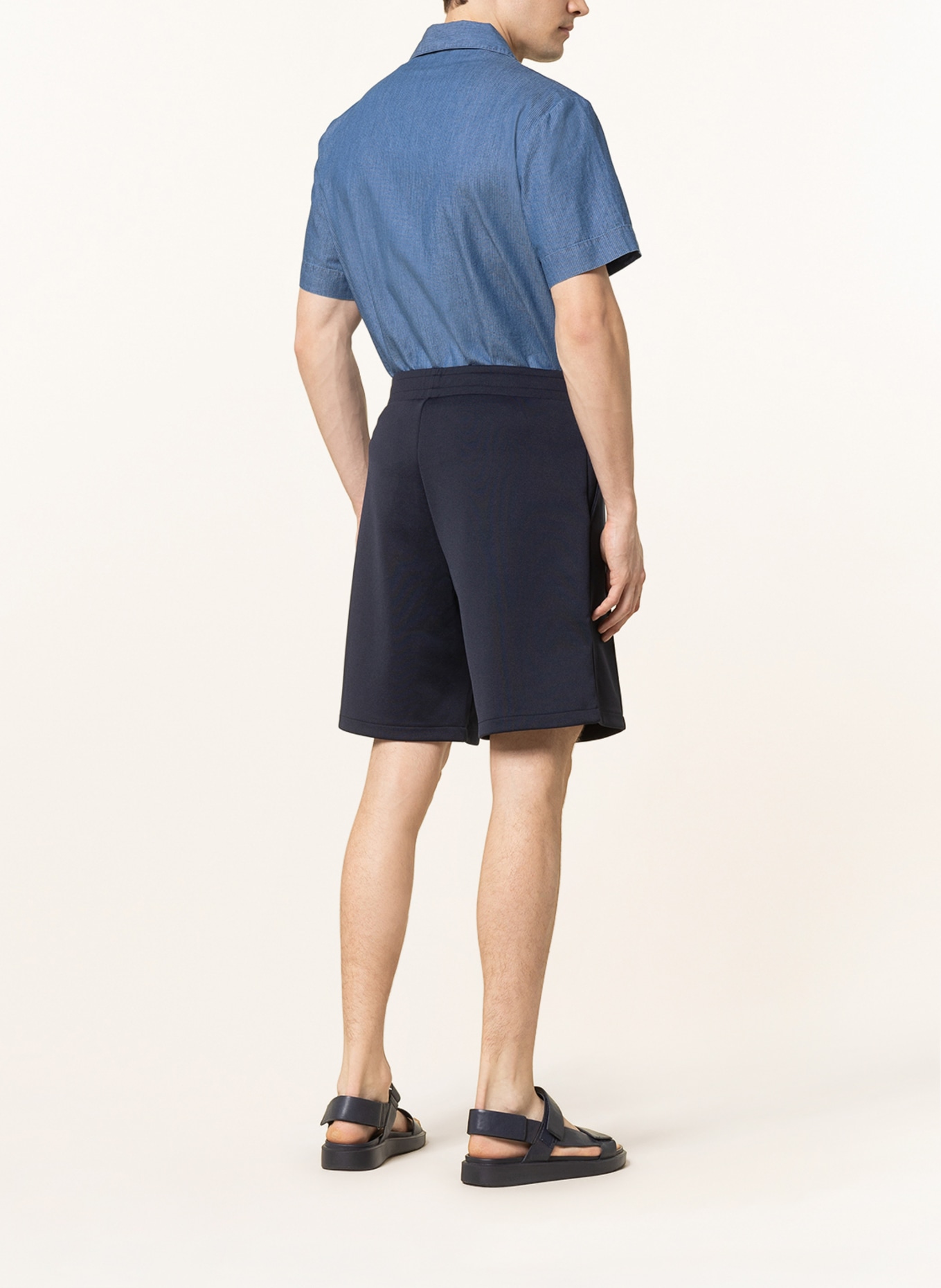 A.P.C. Shorts MARTIN, Color: DARK BLUE (Image 3)