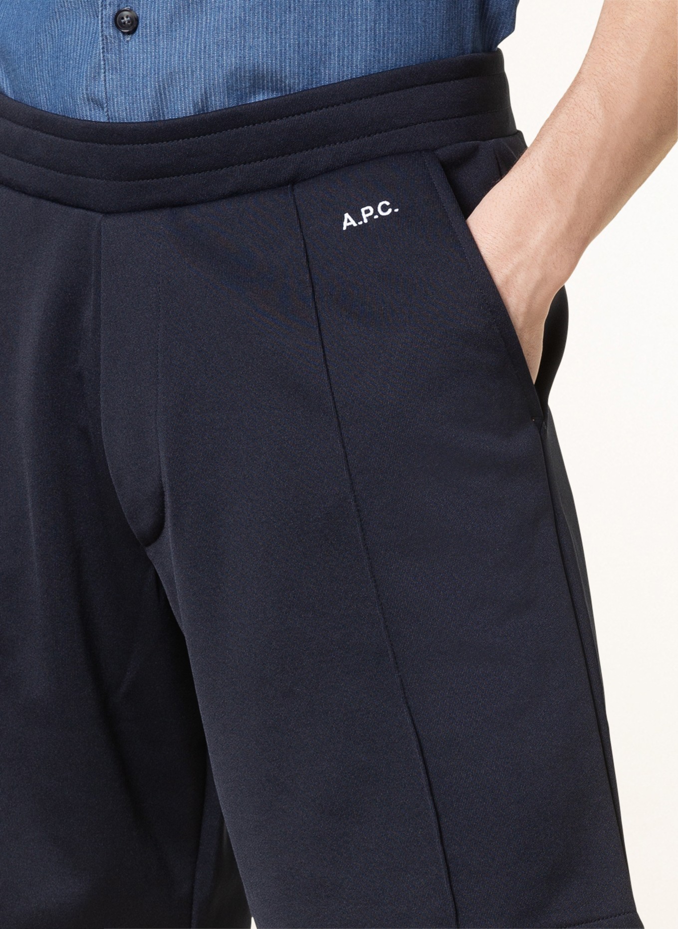 A.P.C. Shorts MARTIN, Color: DARK BLUE (Image 5)