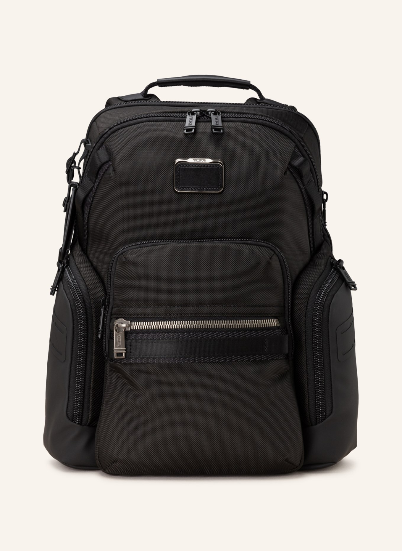 TUMI ALPHA BRAVO backpack NAVIGATION with laptop compartment, Color: BLACK (Image 1)