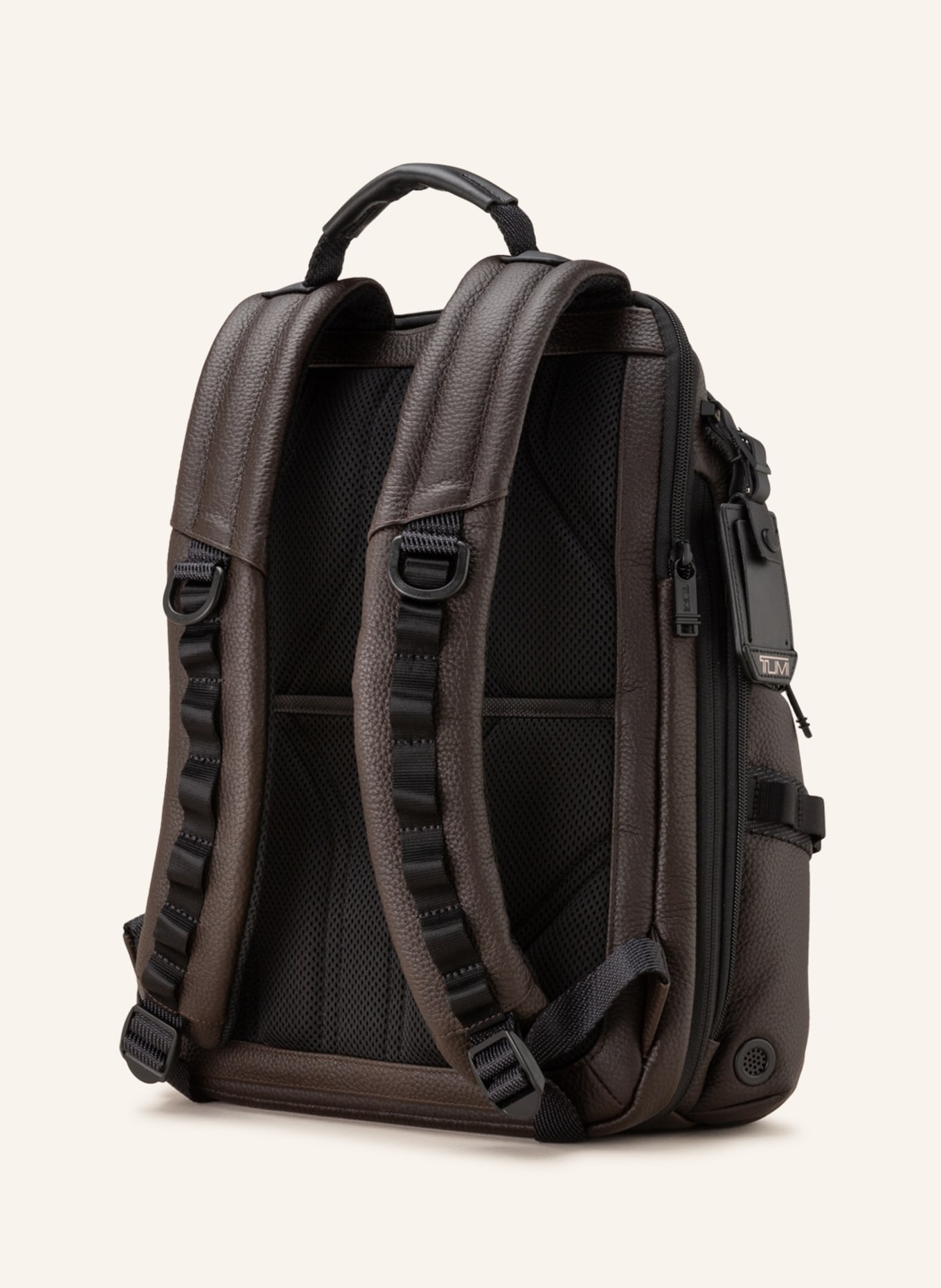 TUMI ALPHA BRAVO backpack NAVIGATION with laptop compartment, Color: DARK BROWN (Image 2)
