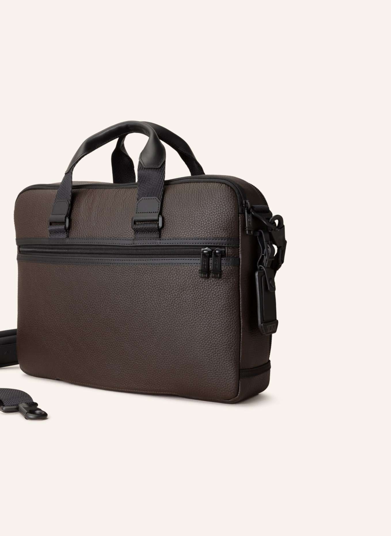 TUMI ALPHA BRAVO business bag ADVANCED with laptop compartment, Color: DARK BROWN (Image 2)