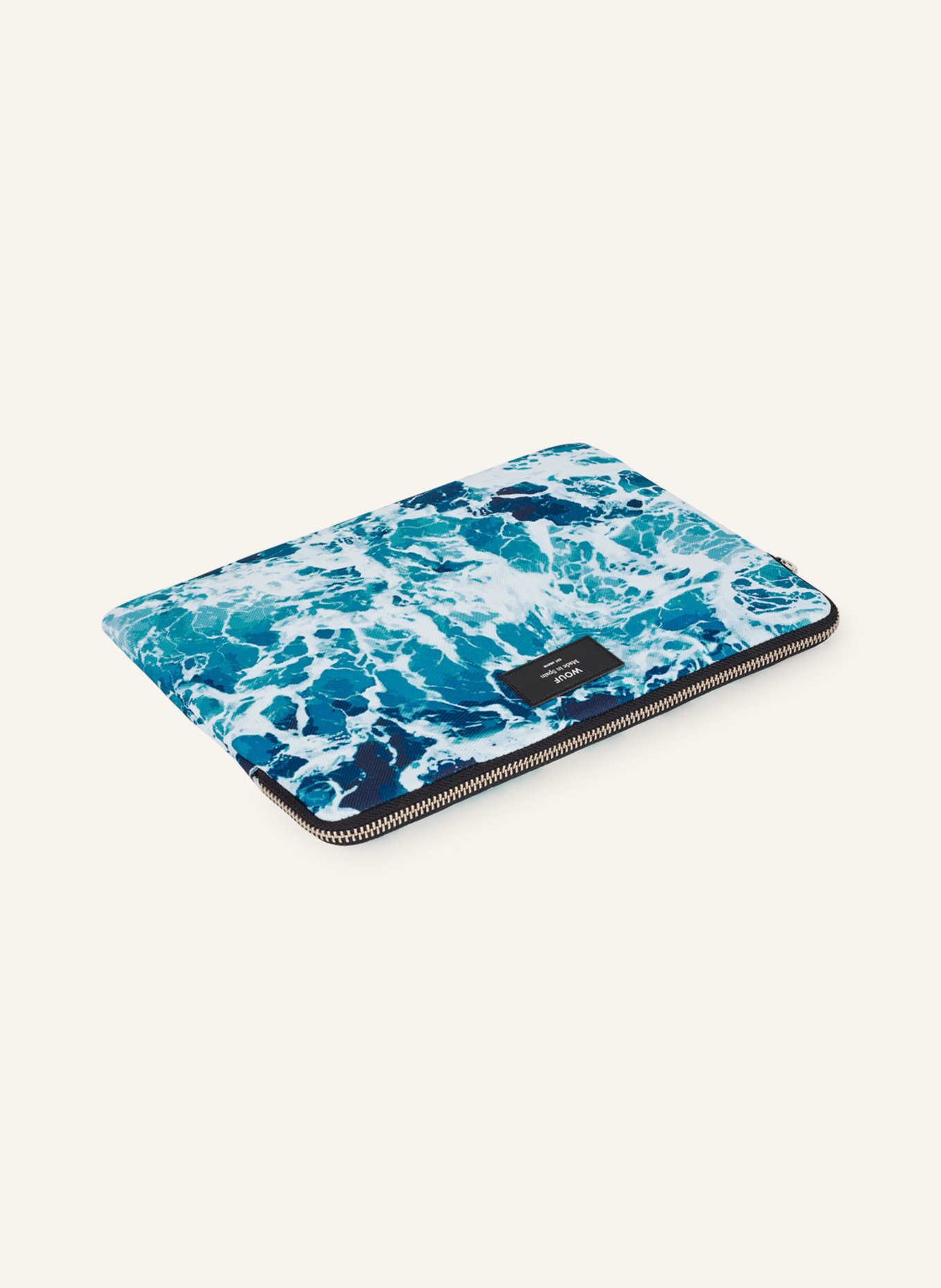 WOUF Tablet case WAVES, Color: TURQUOISE/ BLUE/ WHITE (Image 3)