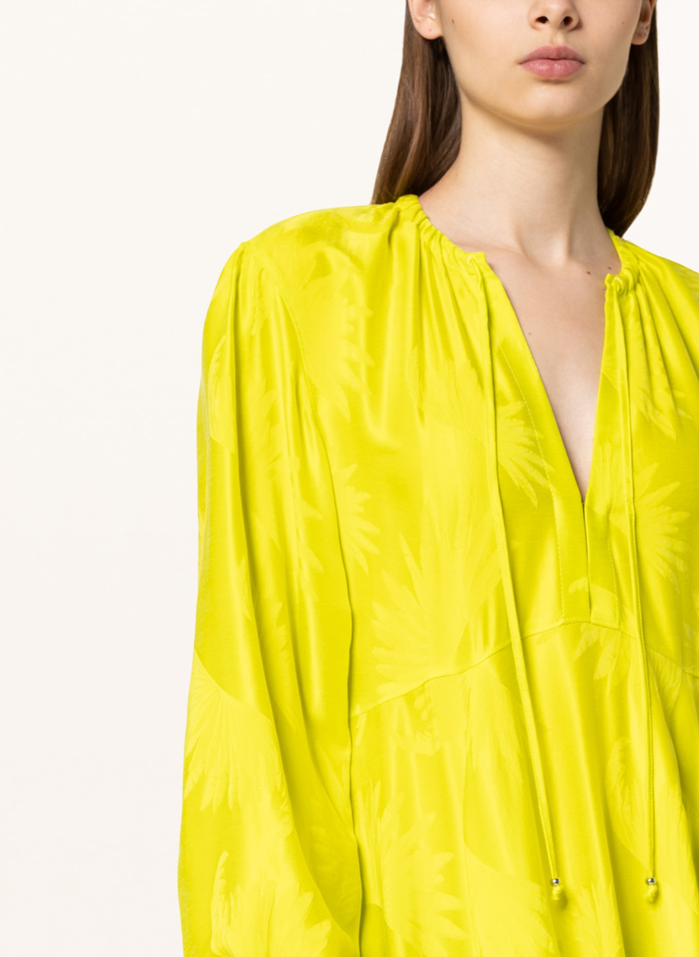 HUGO Kleid KISAKA, Farbe: NEONGELB (Bild 4)