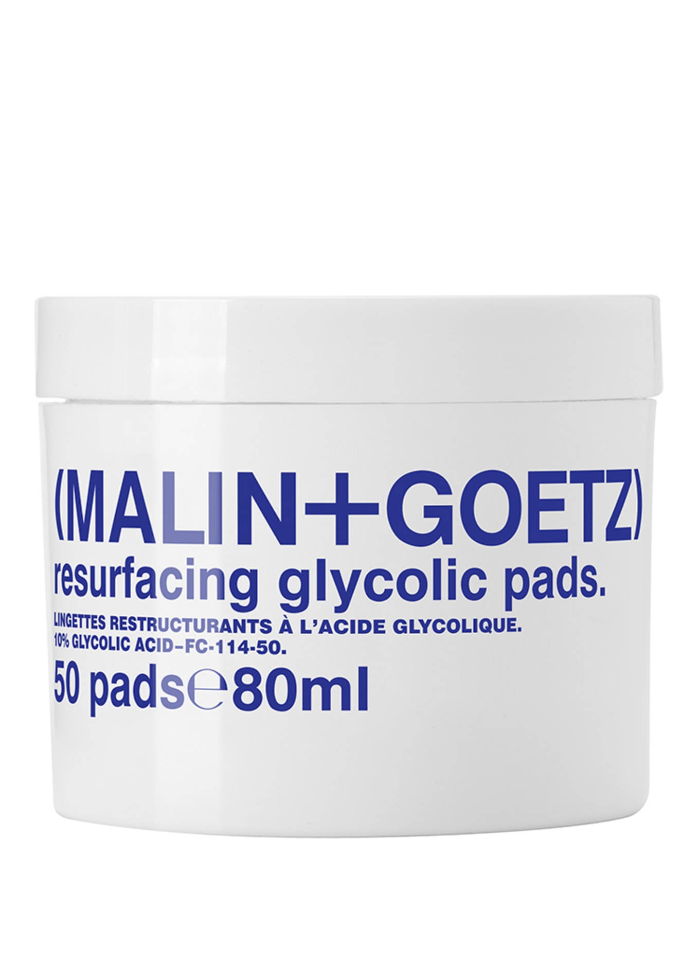 (MALIN+GOETZ) RESURFACING GLYCOLIC PADS (Obrazek 1)