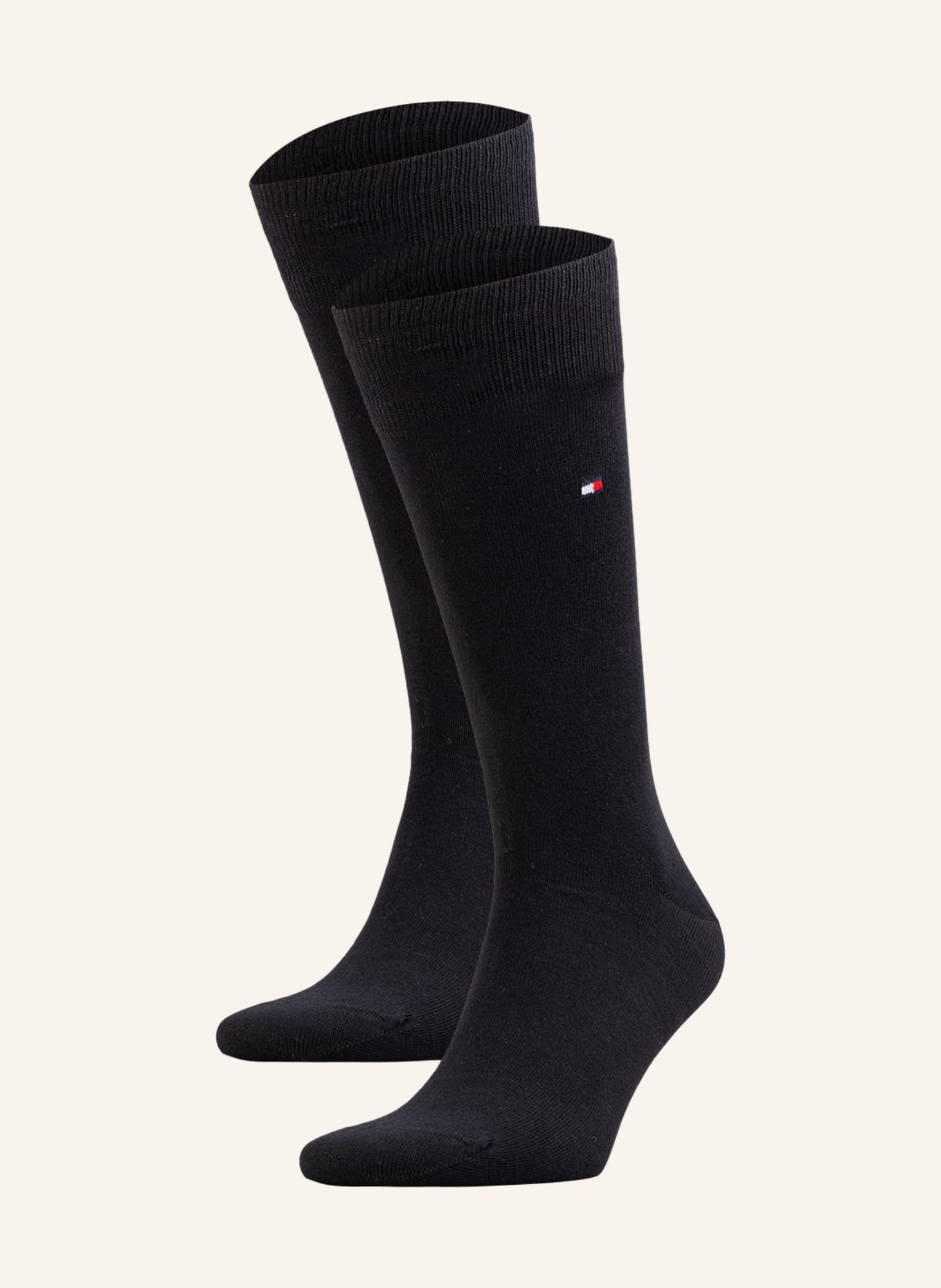 TOMMY HILFIGER Ponožky, 2 páry v balení, Barva: 200 S- SCHWARZ (Obrázek 1)