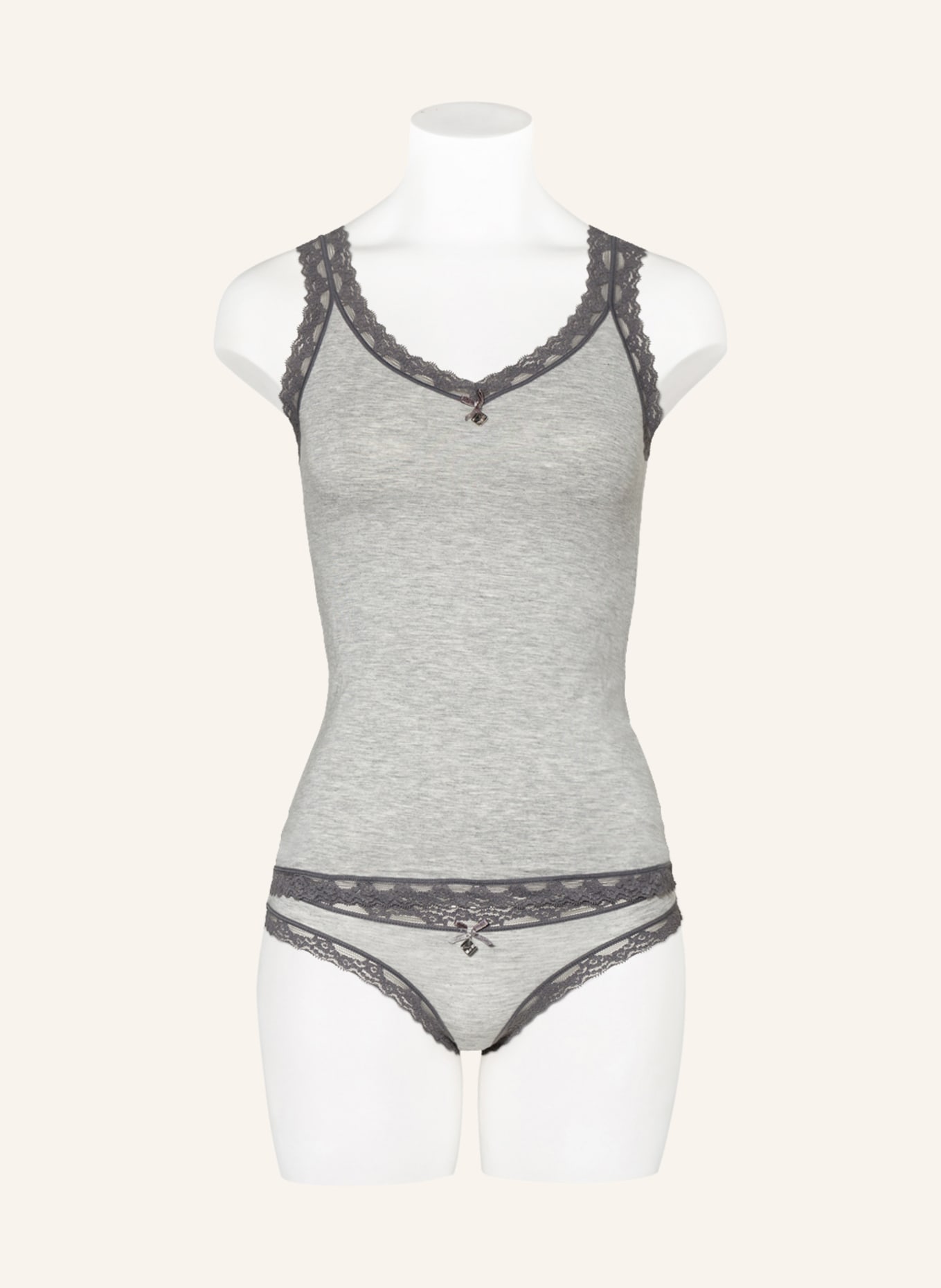 like it! Top, Color: GRAY (Image 2)