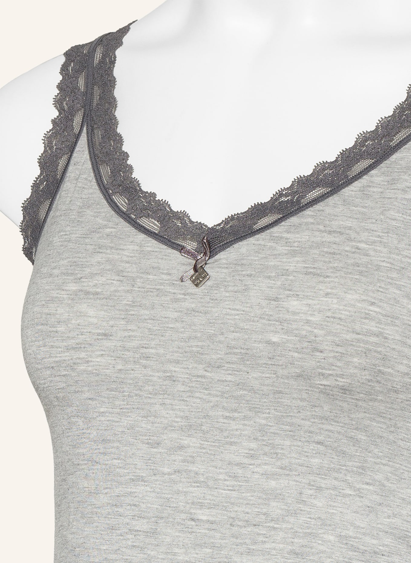 like it! Top, Color: GRAY (Image 4)