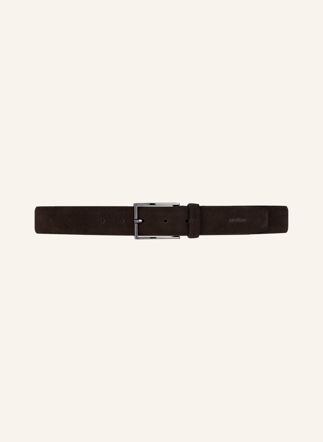 STRELLSON Leather belt, Color: DARK BROWN (Image 2)