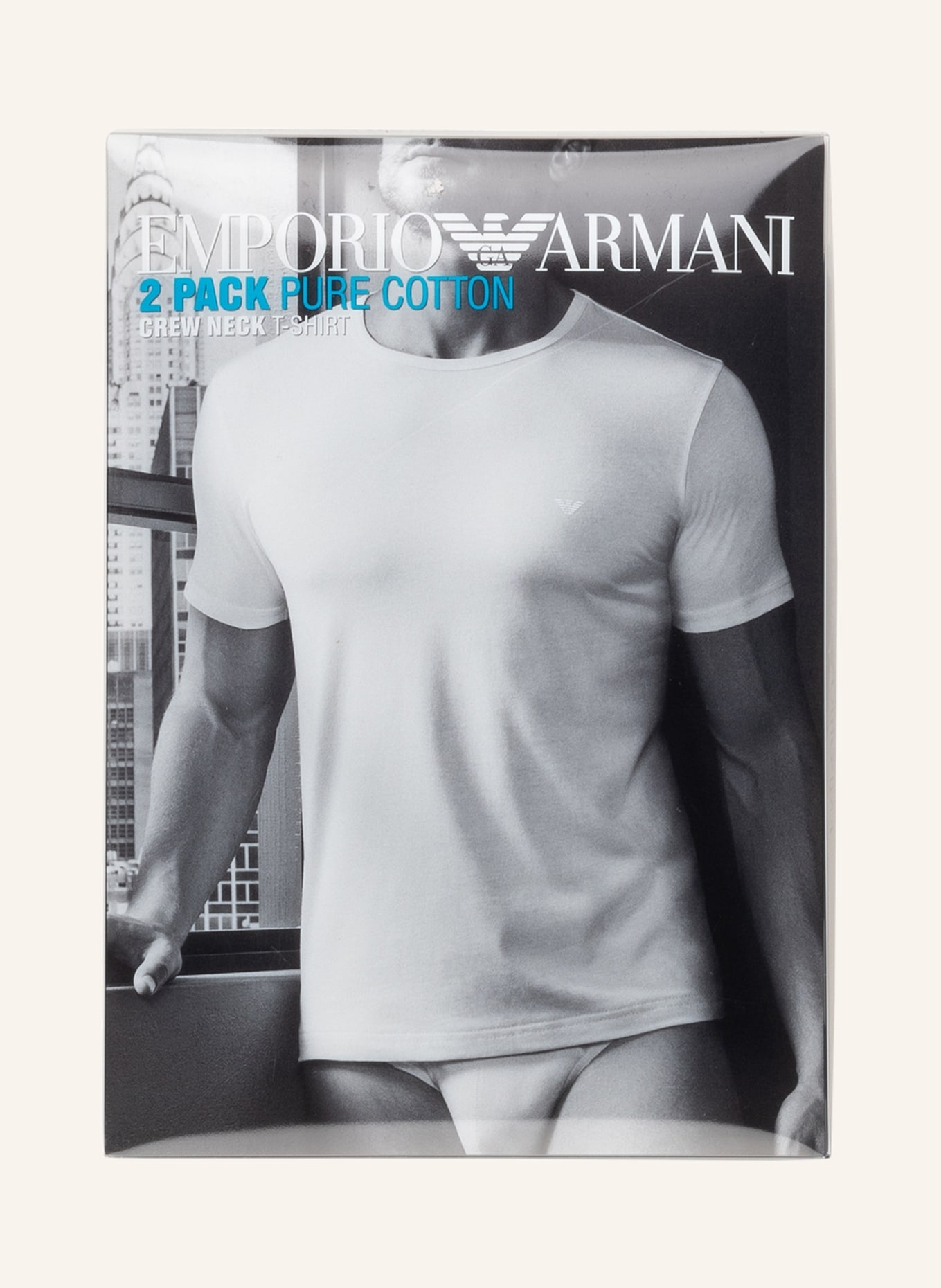 EMPORIO ARMANI 2er-Pack T-Shirts, Farbe: SCHWARZ (Bild 3)