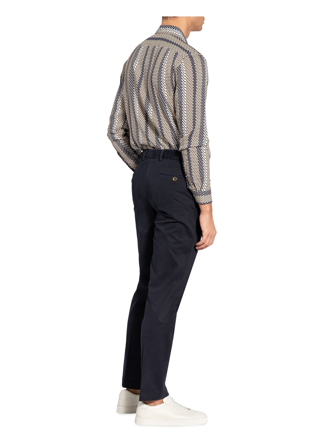 HILTL Chino PEAKER-S Regular Fit, Farbe: MARINE (Bild 3)
