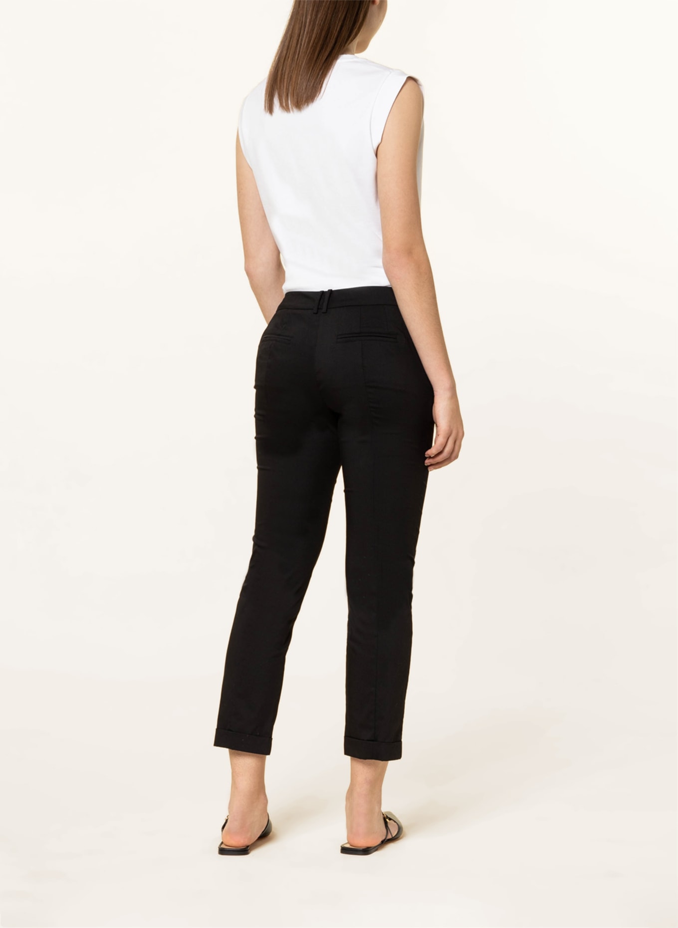 PATRIZIA PEPE 7/8 trousers , Color: BLACK (Image 3)