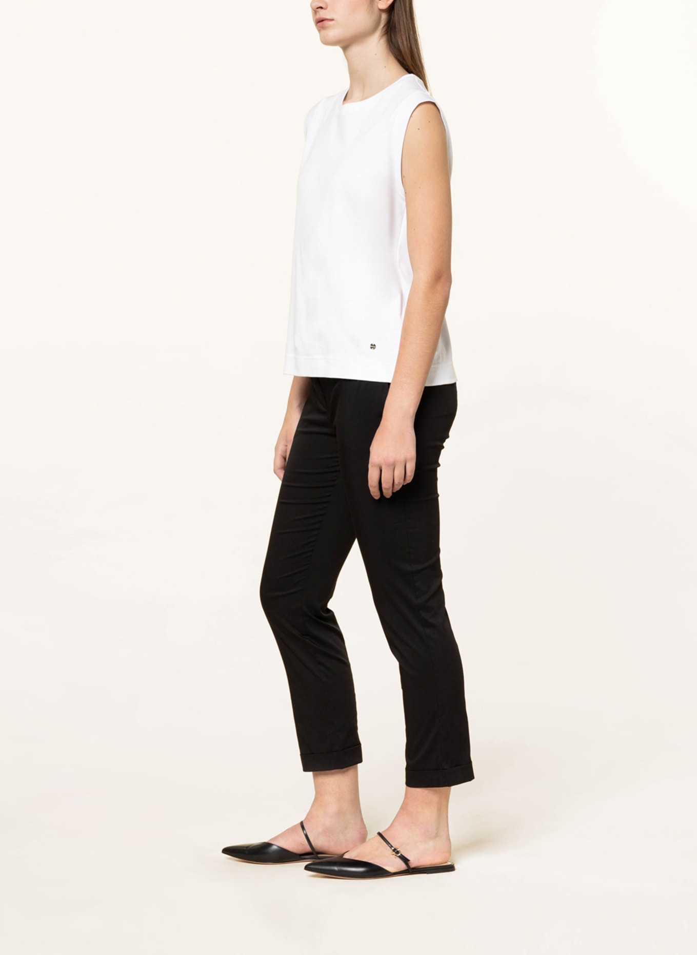 PATRIZIA PEPE 7/8 trousers , Color: BLACK (Image 4)