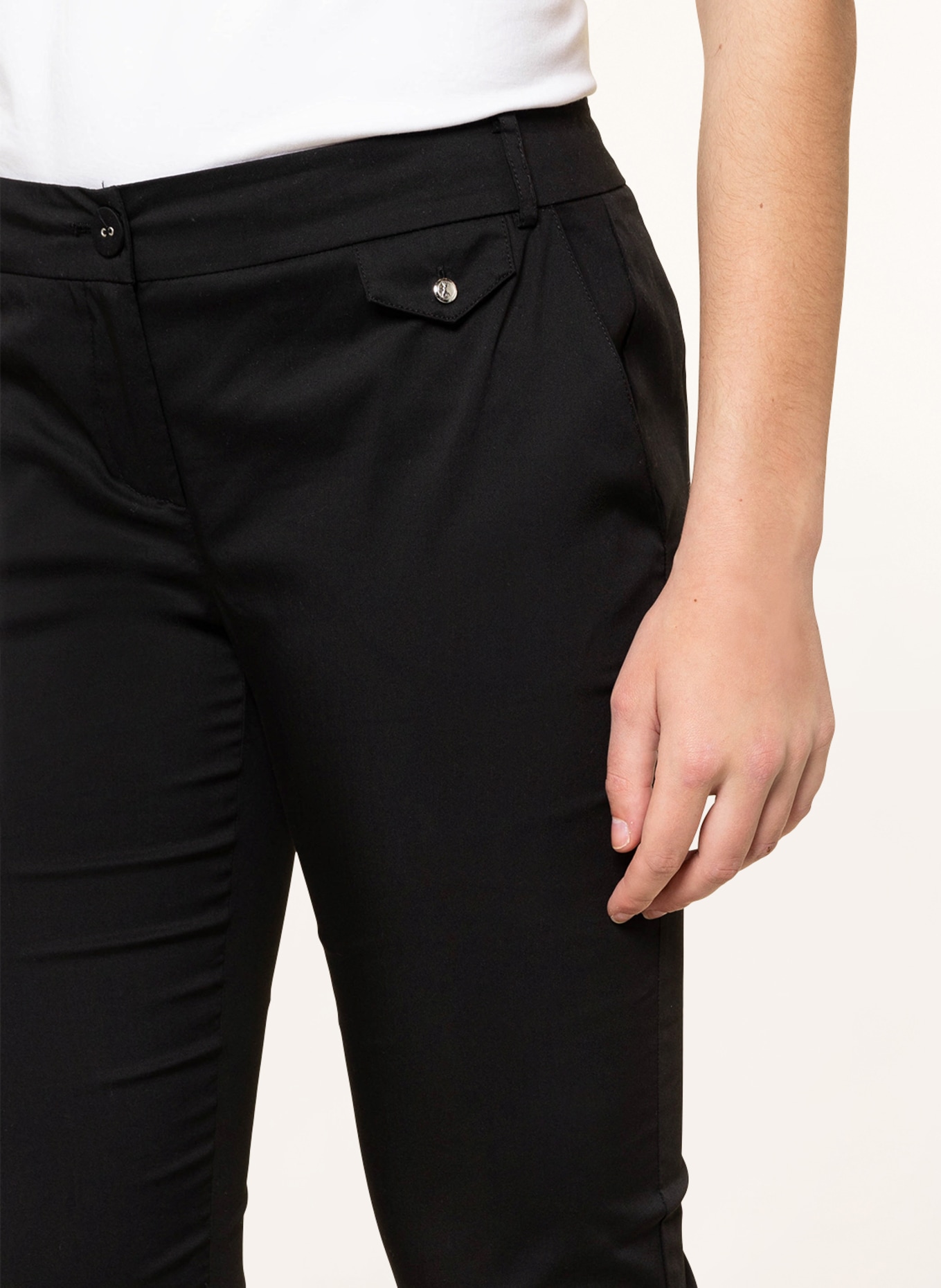 PATRIZIA PEPE 7/8 trousers , Color: BLACK (Image 5)