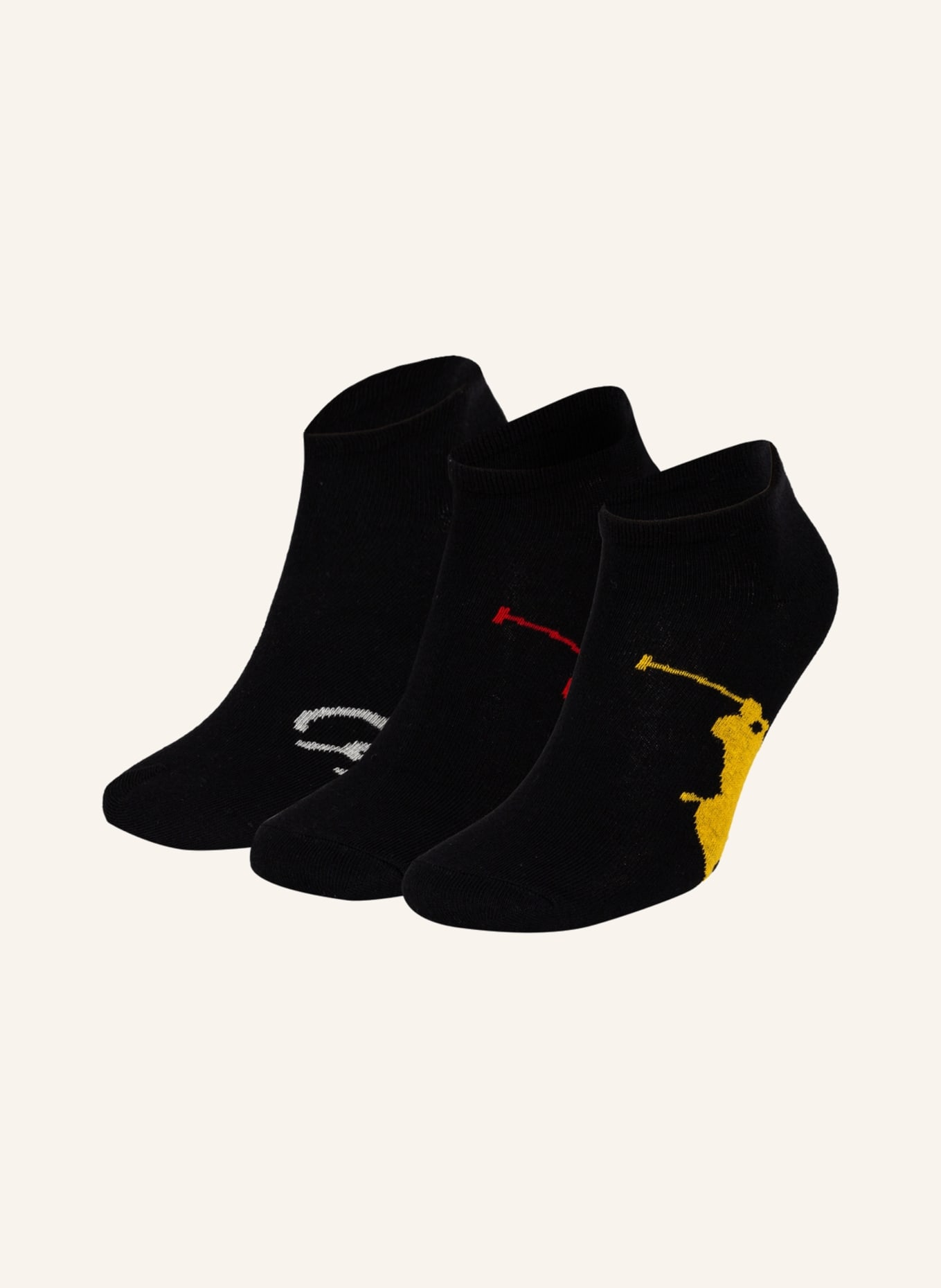 POLO RALPH LAUREN 3er-Pack Socken , Farbe: 003 BLACK (Bild 1)