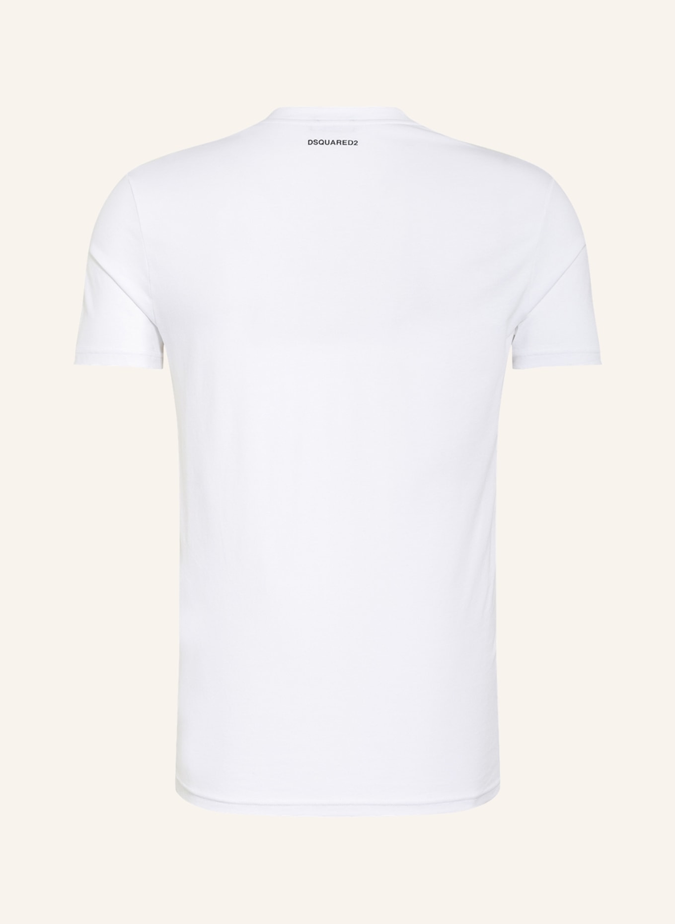 DSQUARED2 2-pack V-neck shirts , Color: WHITE (Image 2)