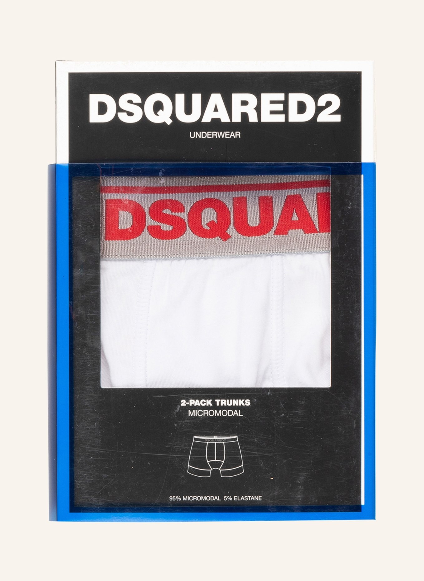 DSQUARED2 2-pack boxer shorts , Color: WHITE (Image 3)