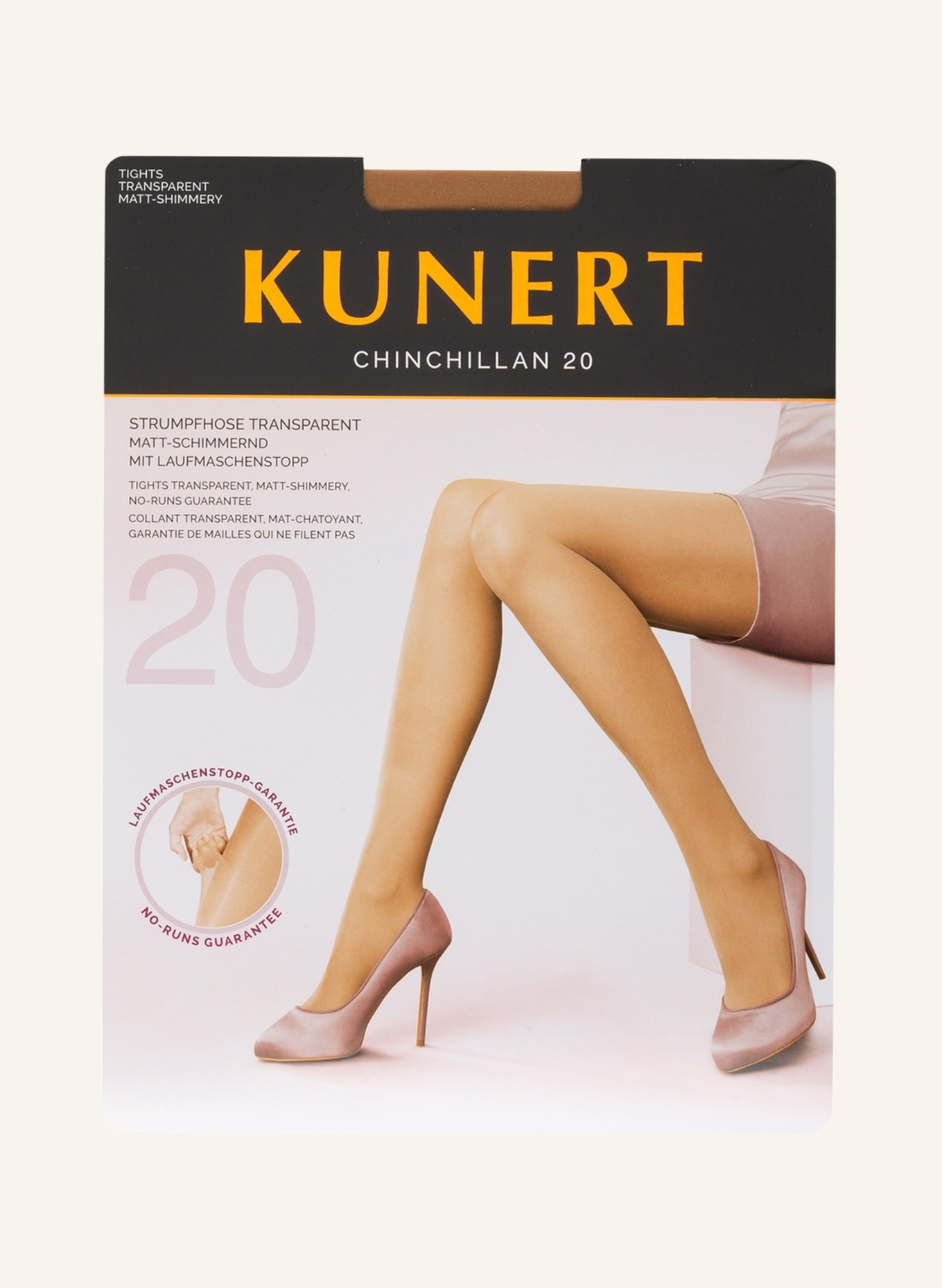 KUNERT Tights CHINCHILLAN, Color: 0540 CASHMERE (Image 2)