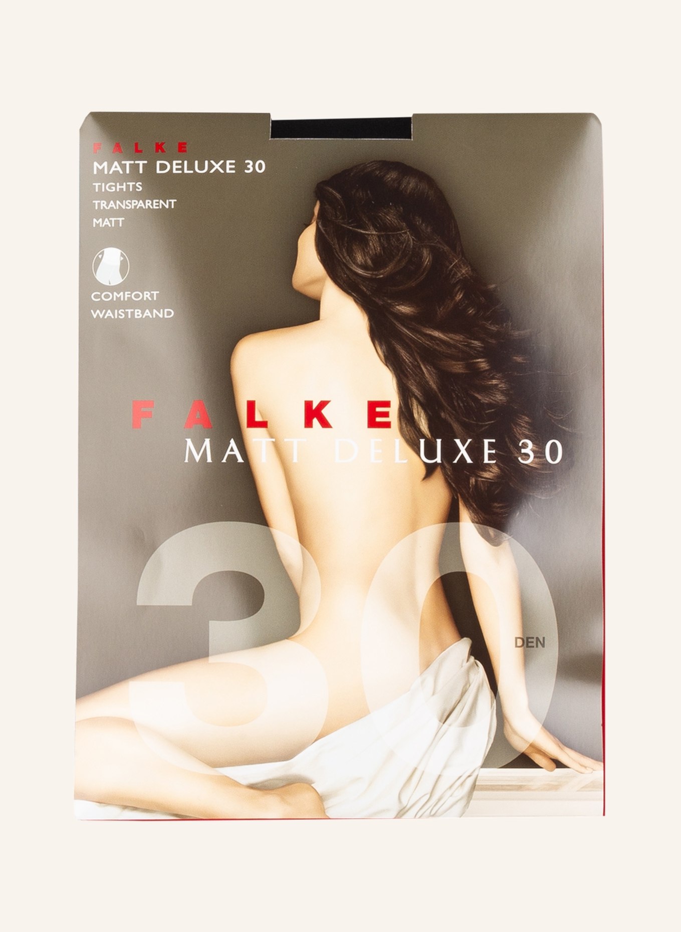 FALKE 2-pack tights MATTE DELUXE 30, Color: BLACK (Image 3)