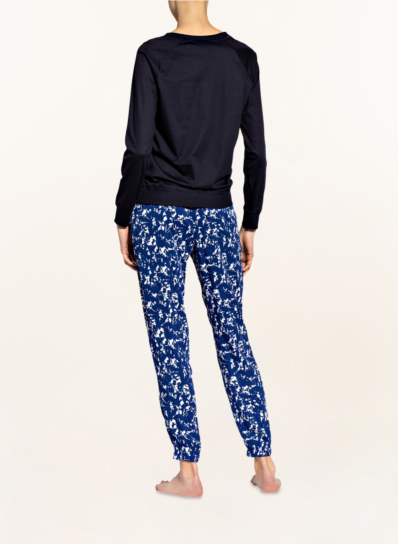 CALIDA Pajama shirt FAVOURITES DREAMS , Color: DARK BLUE (Image 3)
