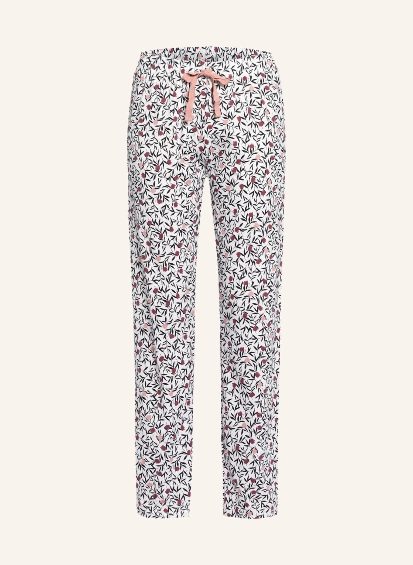 CALIDA Pajama pants FAVOURITES DREAMS , Color: WHITE/ PINK/ DUSKY PINK (Image 1)