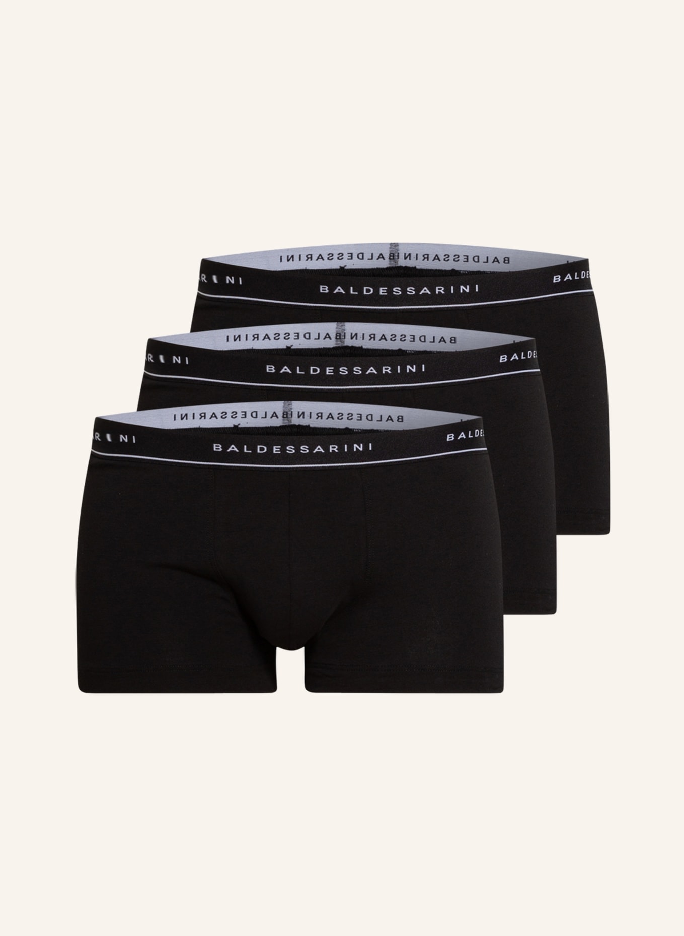 BALDESSARINI 3-pack boxer shorts , Color: BLACK (Image 1)