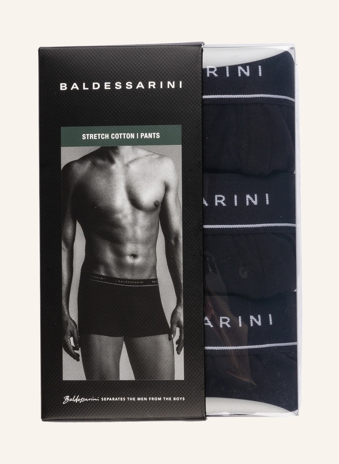 BALDESSARINI 3-pack boxer shorts , Color: BLACK (Image 3)