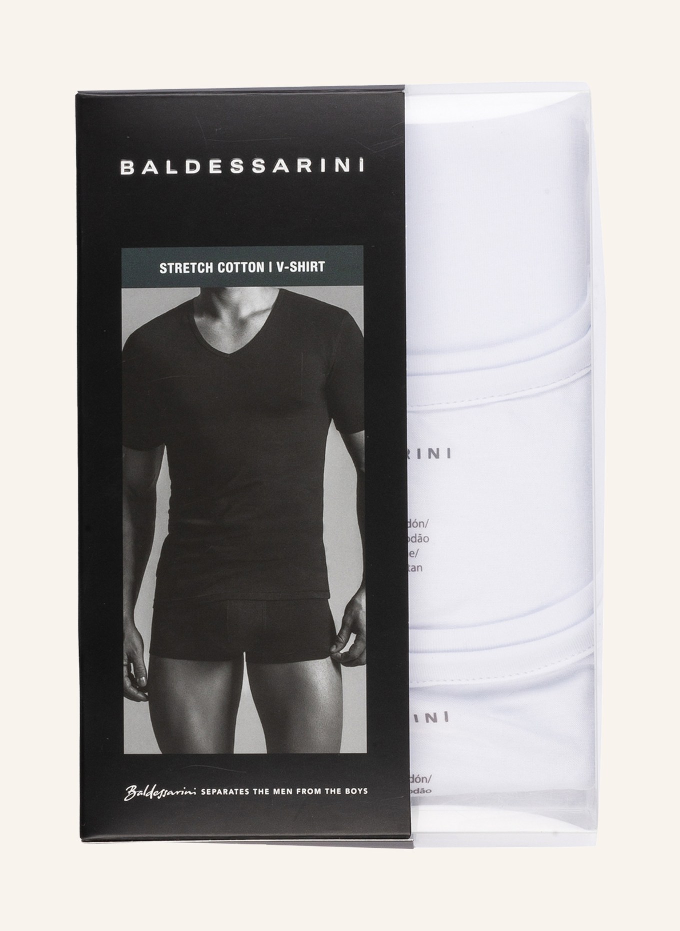 BALDESSARINI 2er-Pack T-Shirts , Farbe: WEISS (Bild 3)