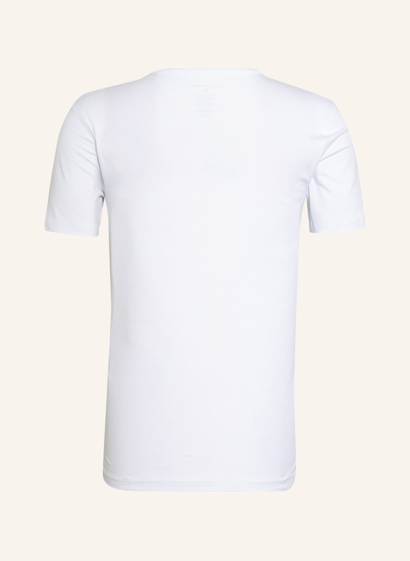 BALDESSARINI 2-pack V-shirts, Color: WHITE (Image 2)