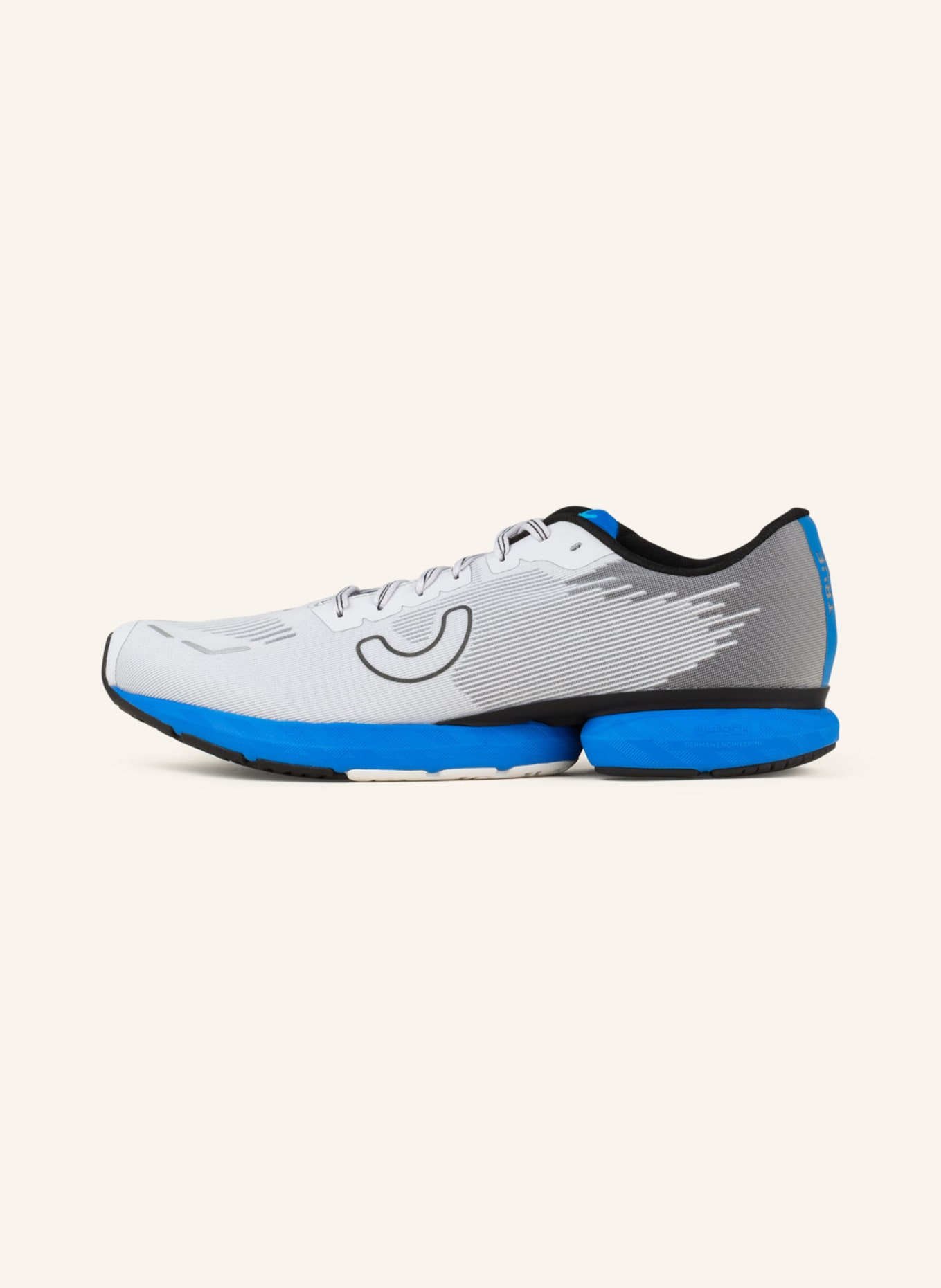 TRUE MOTION Running shoe U-TECH SOLO, Color: LIGHT GRAY/ GRAY/ BLUE (Image 4)