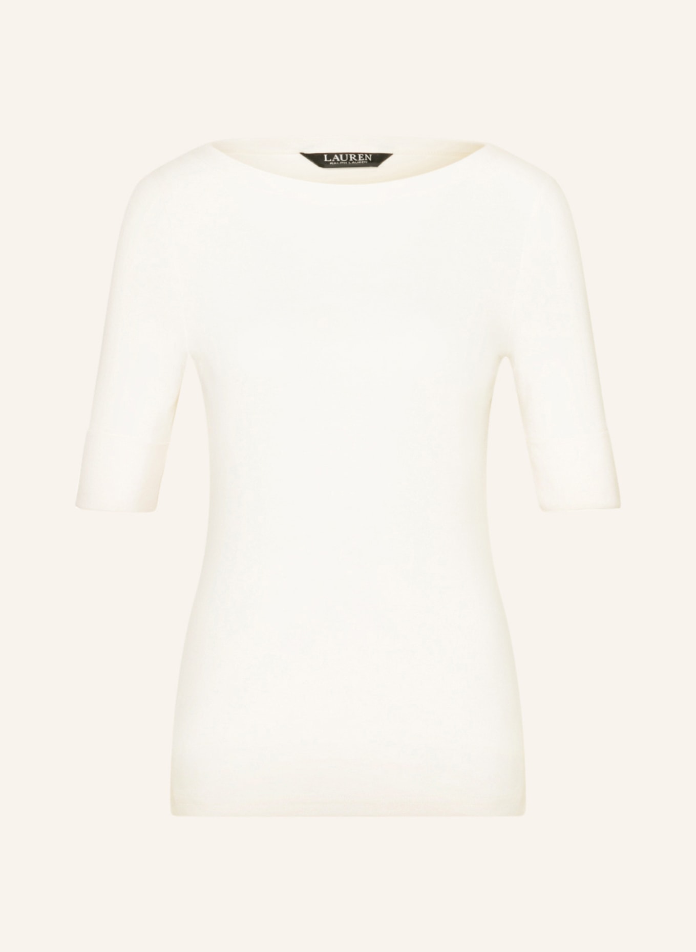 LAUREN RALPH LAUREN T-shirt JUDY, Color: CREAM (Image 1)