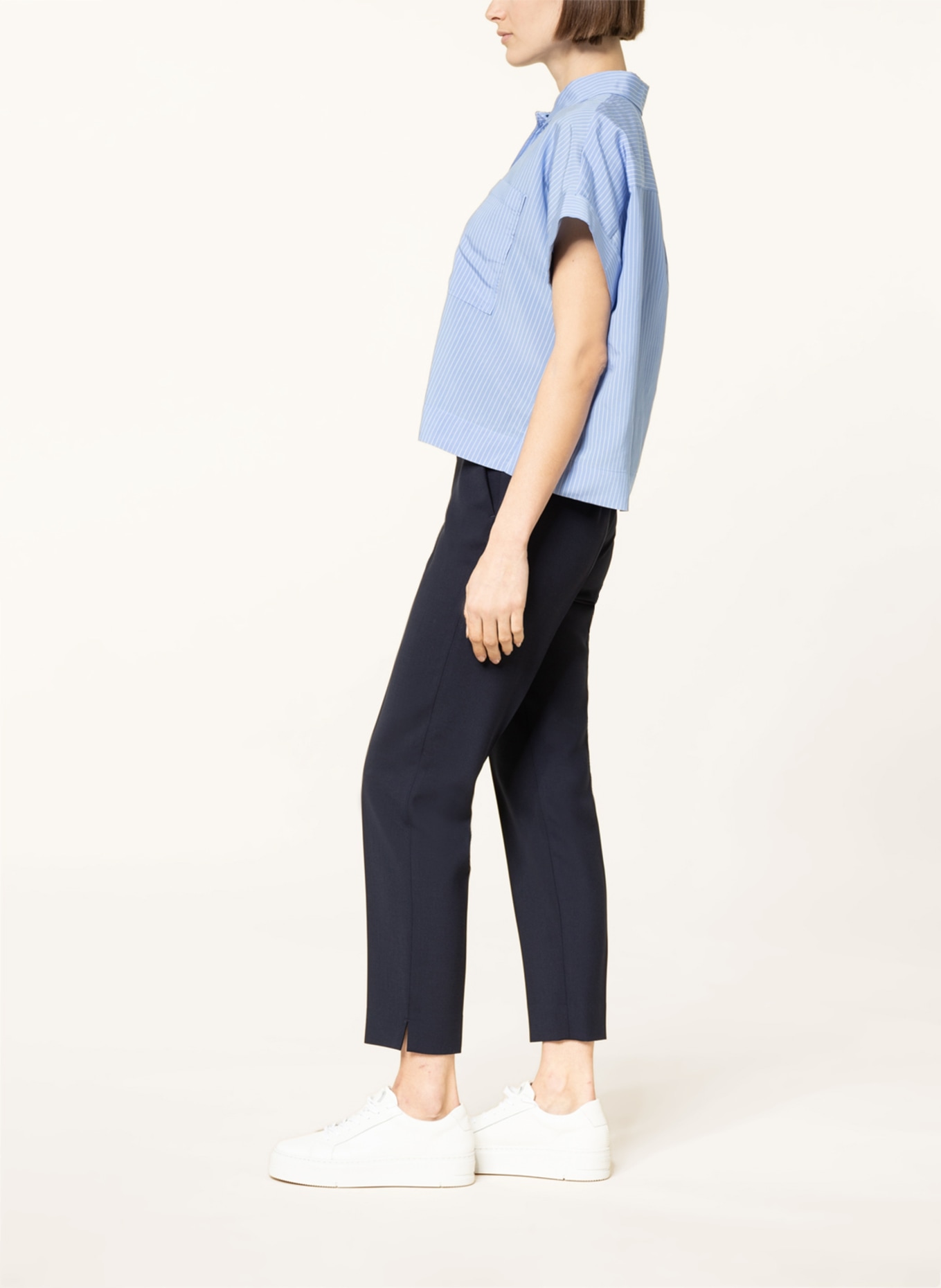 s.Oliver BLACK LABEL Hose: DUNKELBLAU