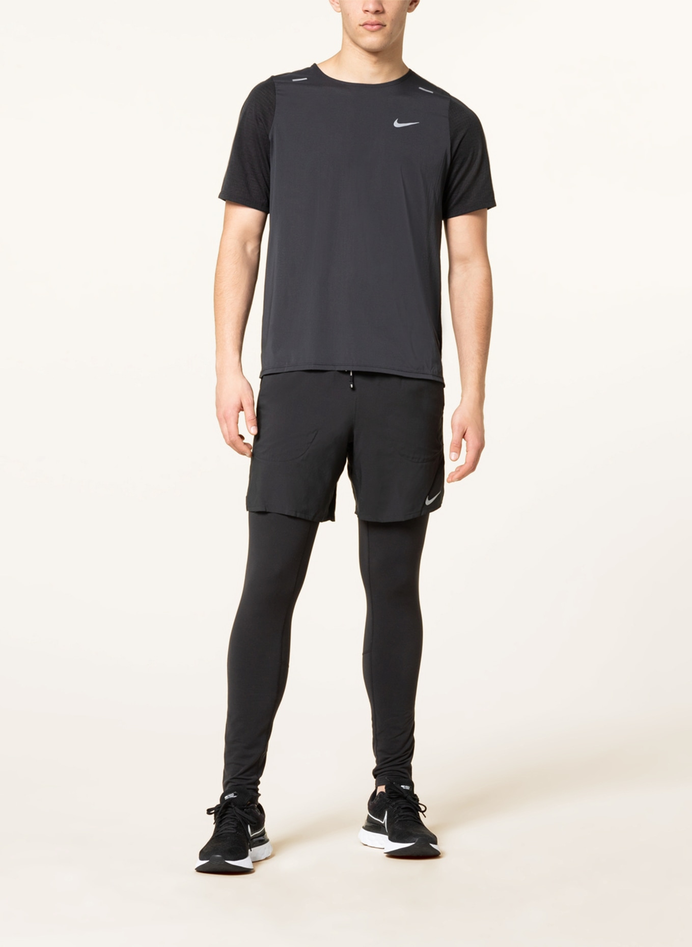 Nike Running tights REPELL CHALLENGER, Color: BLACK (Image 2)