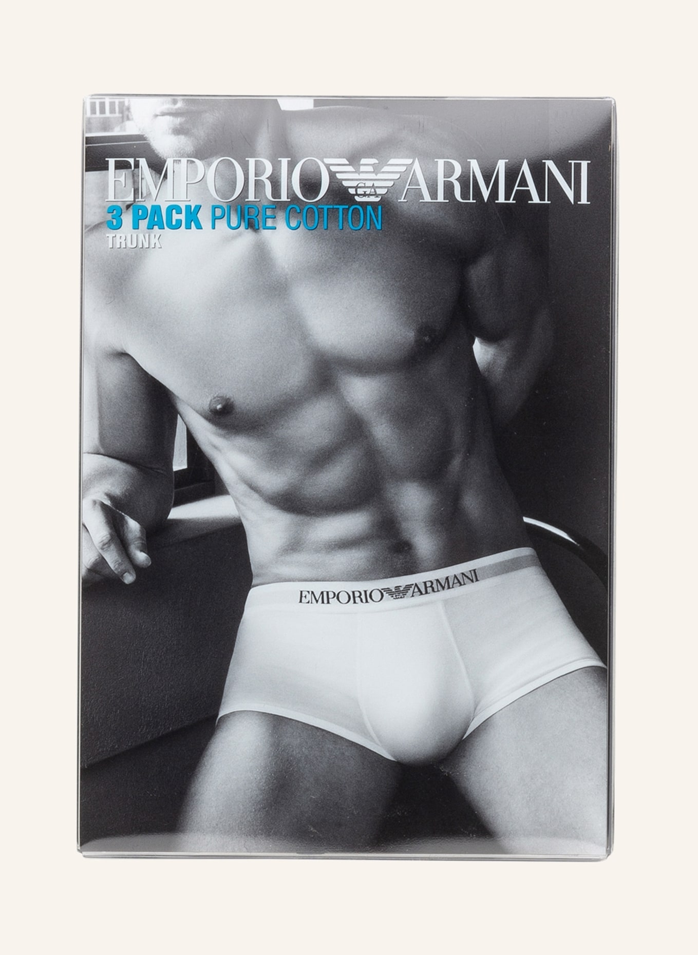 EMPORIO ARMANI 3-pack boxer shorts , Color: BLACK (Image 3)