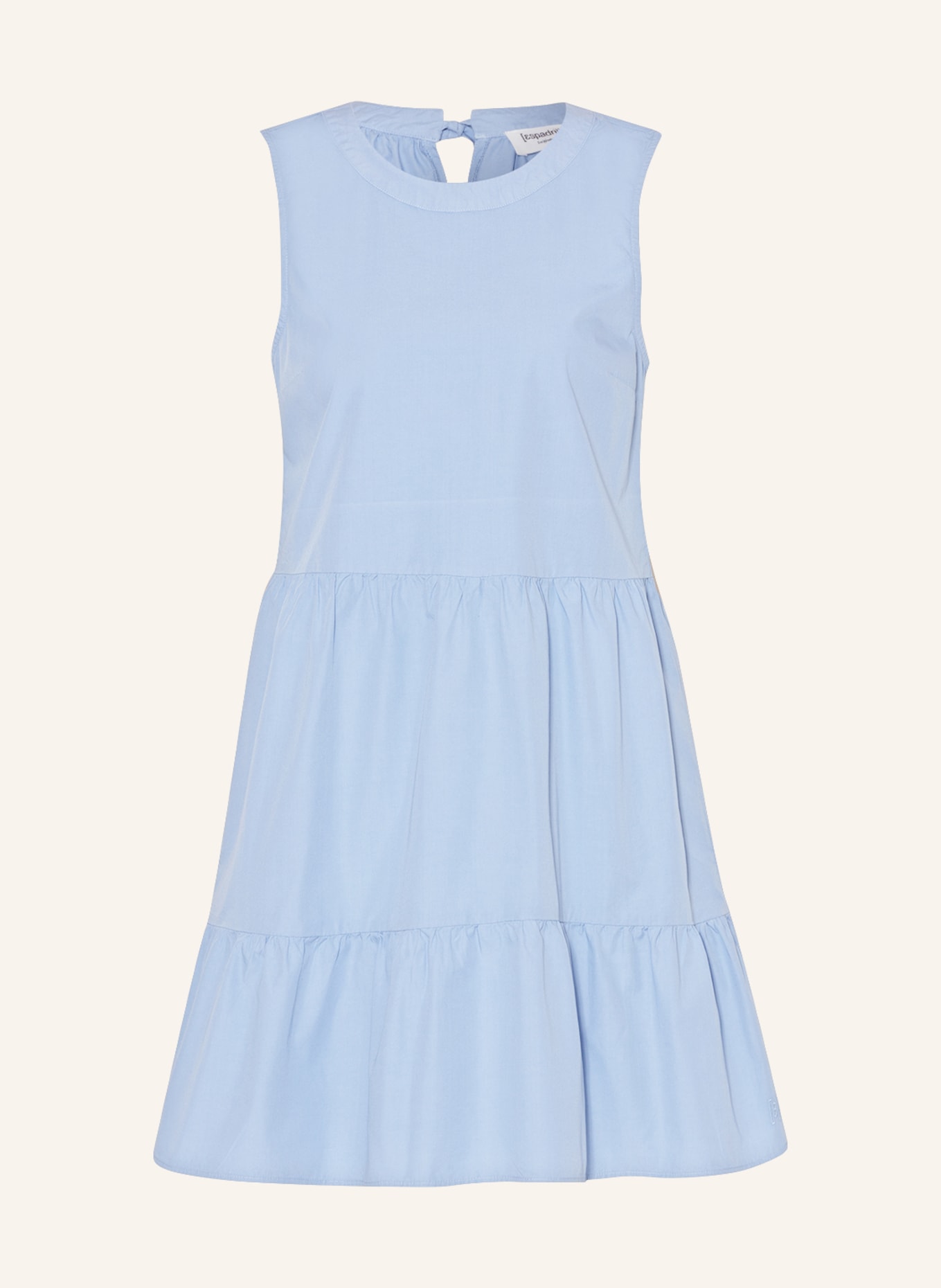 espadrij l'originale Beach dress BERNA, Color: LIGHT BLUE (Image 1)